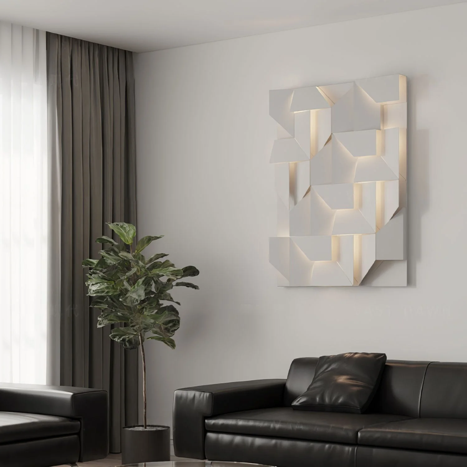 Kelsey Shadows Grand Sconce Wall Lamp - Image 138