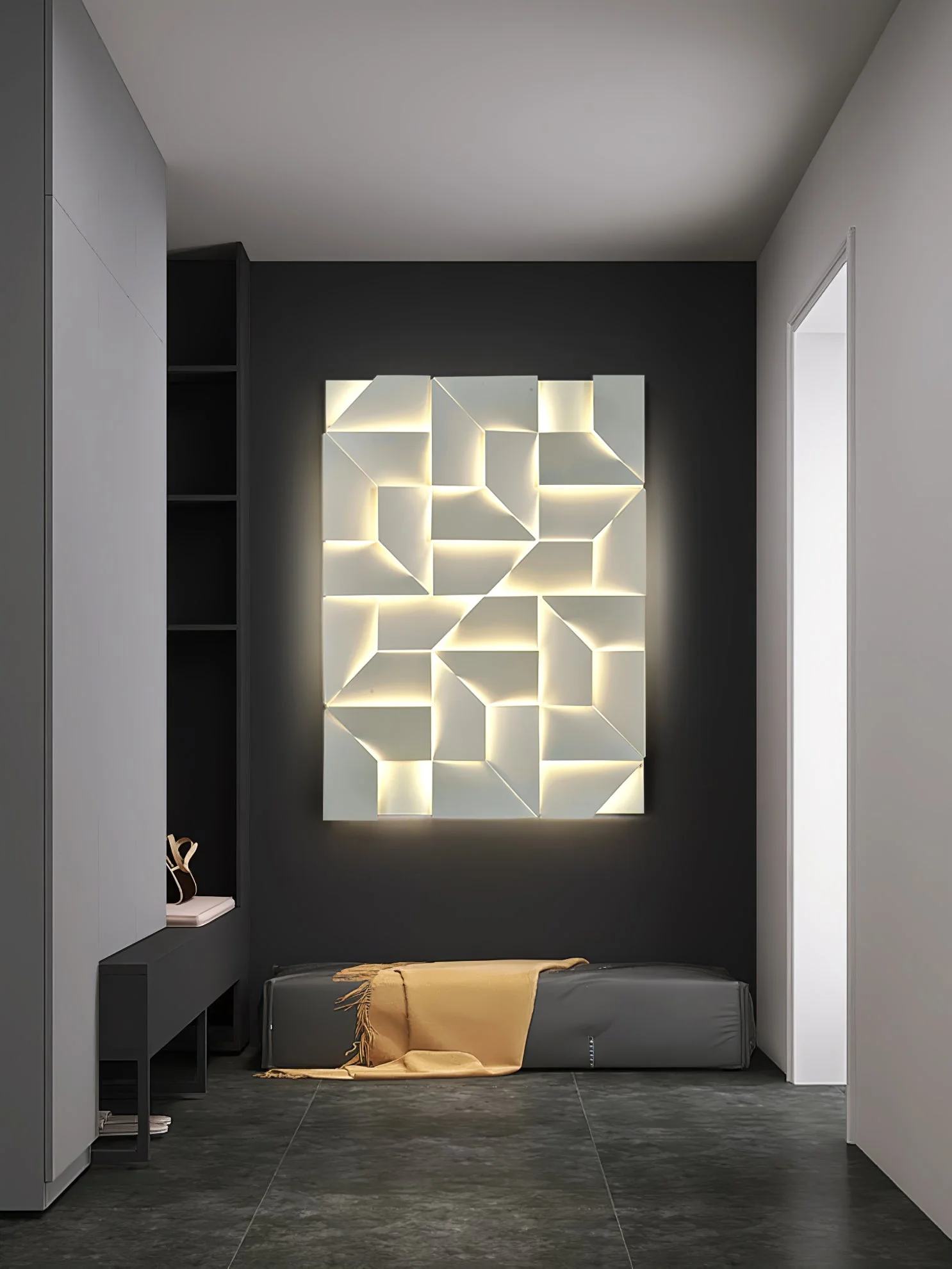 Kelsey Shadows Grand Sconce Wall Lamp - Image 147