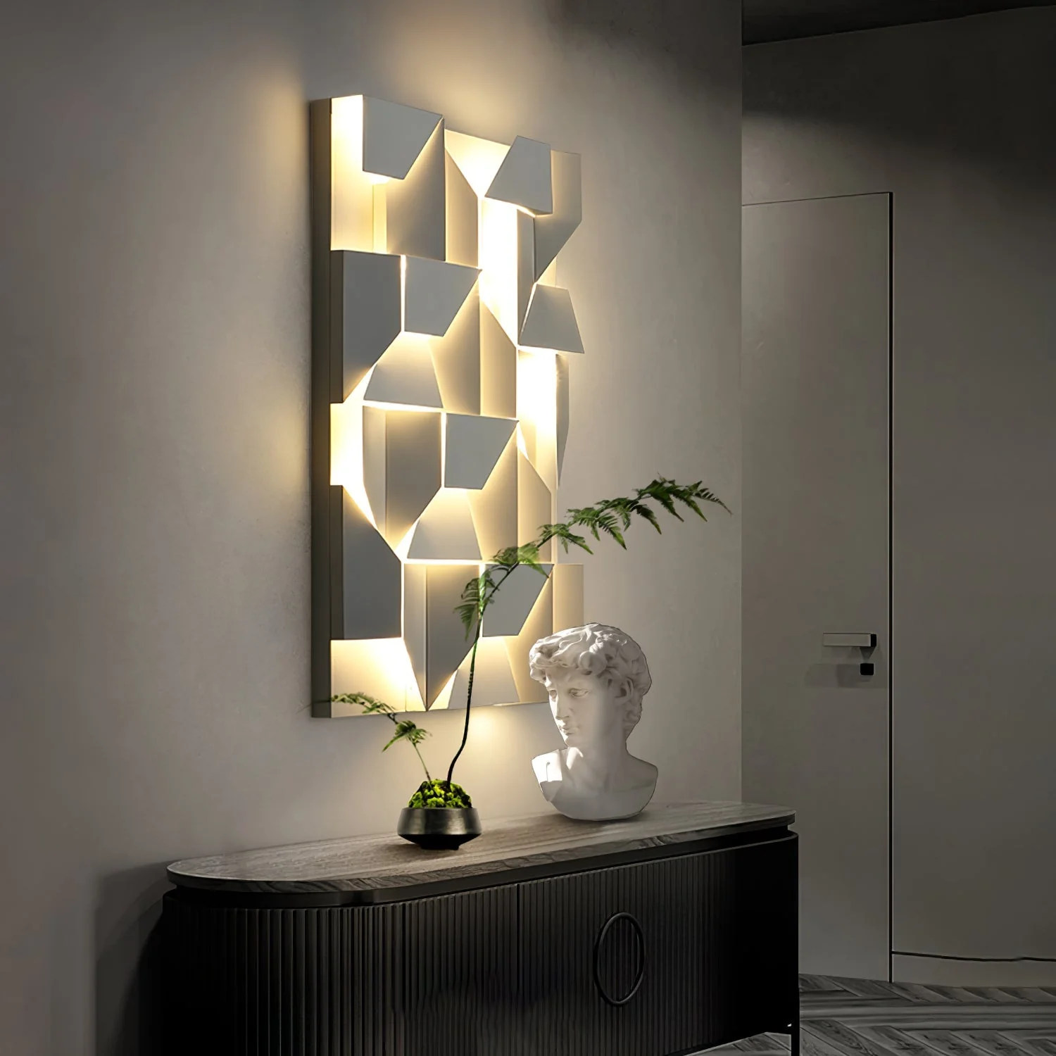 Kelsey Shadows Grand Sconce Wall Lamp - Image 150