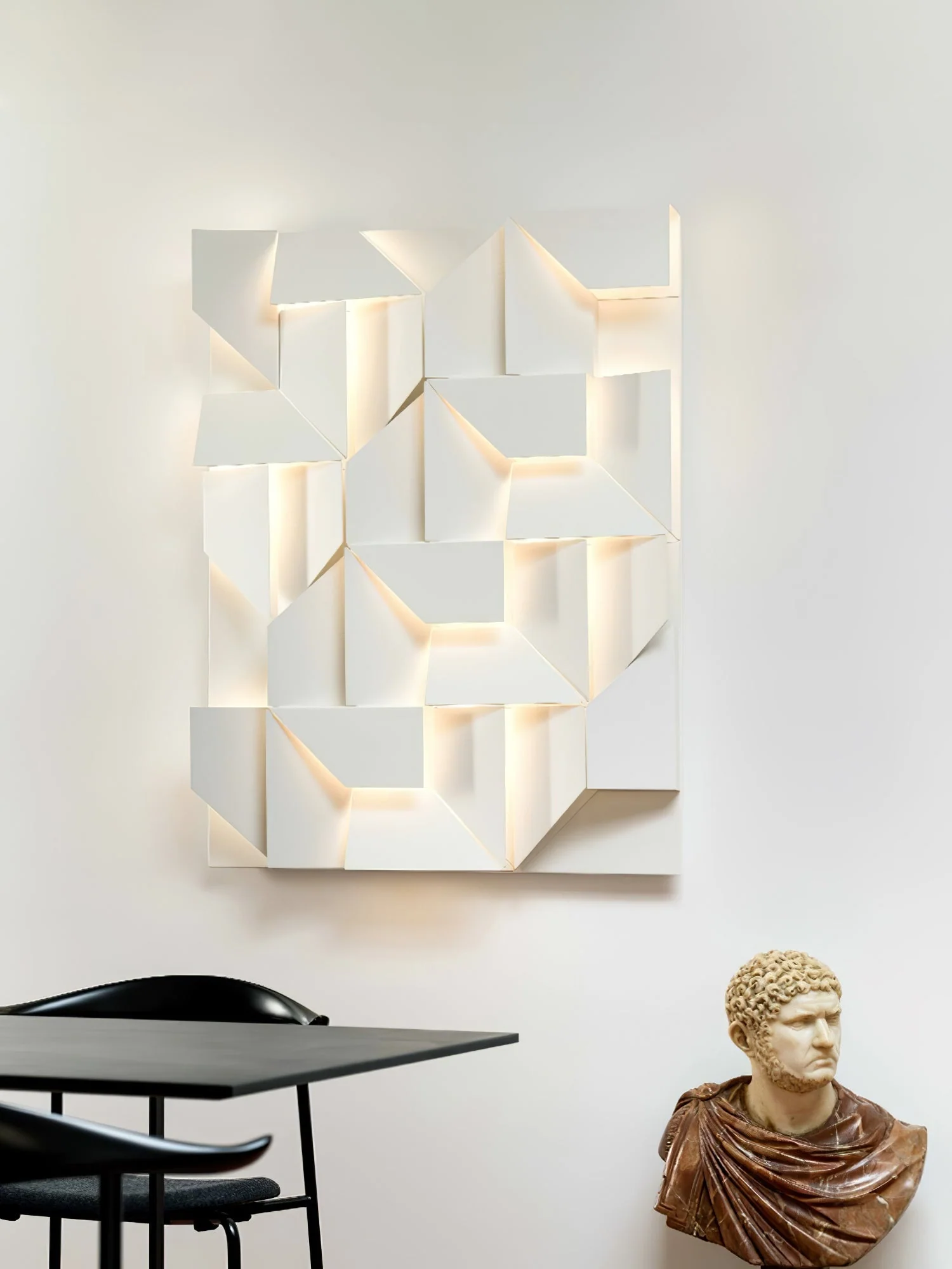 Kelsey Shadows Grand Sconce Wall Lamp - Image 61
