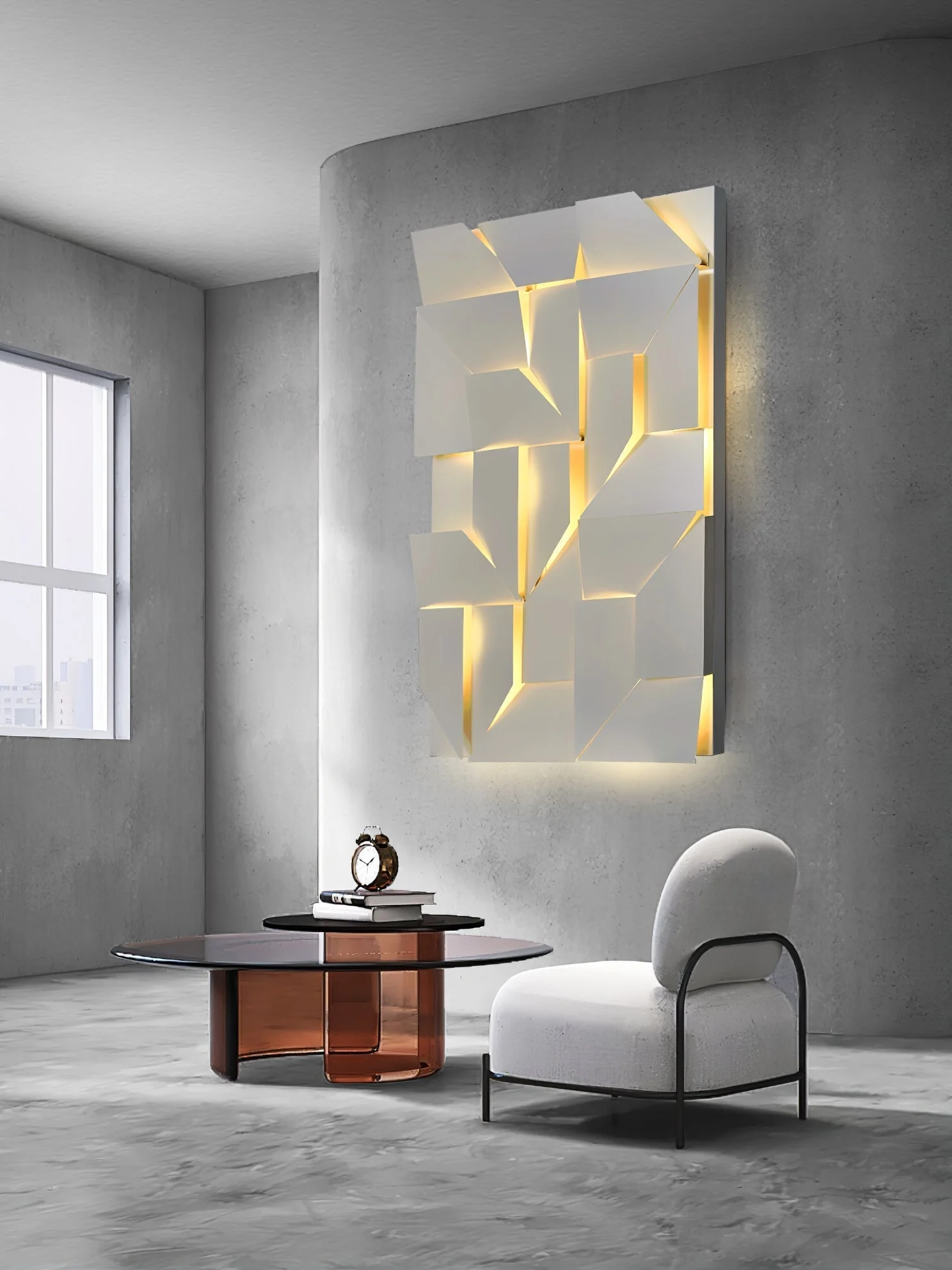 Kelsey Shadows Grand Sconce Wall Lamp - Image 64