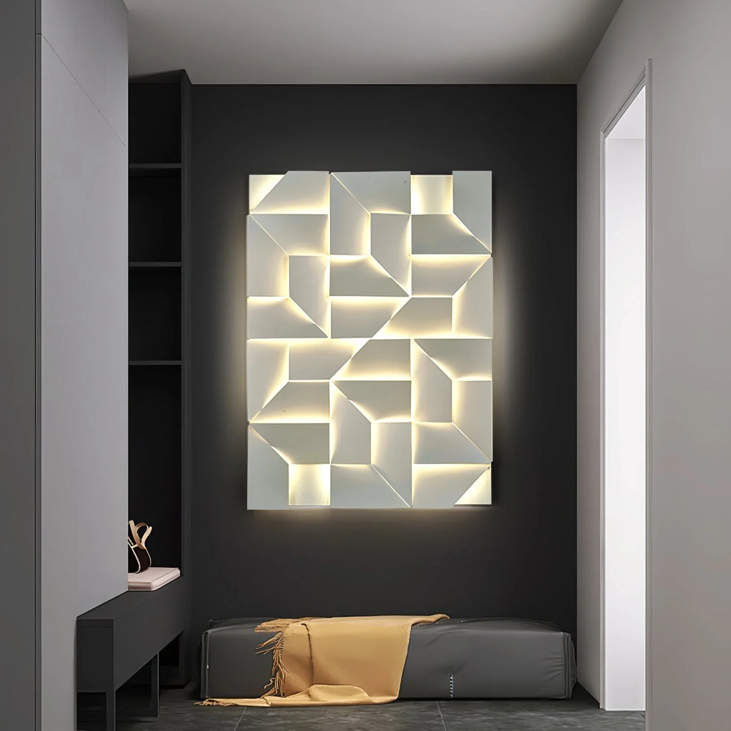 Kelsey Shadows Grand Sconce Wall Lamp - Image 76