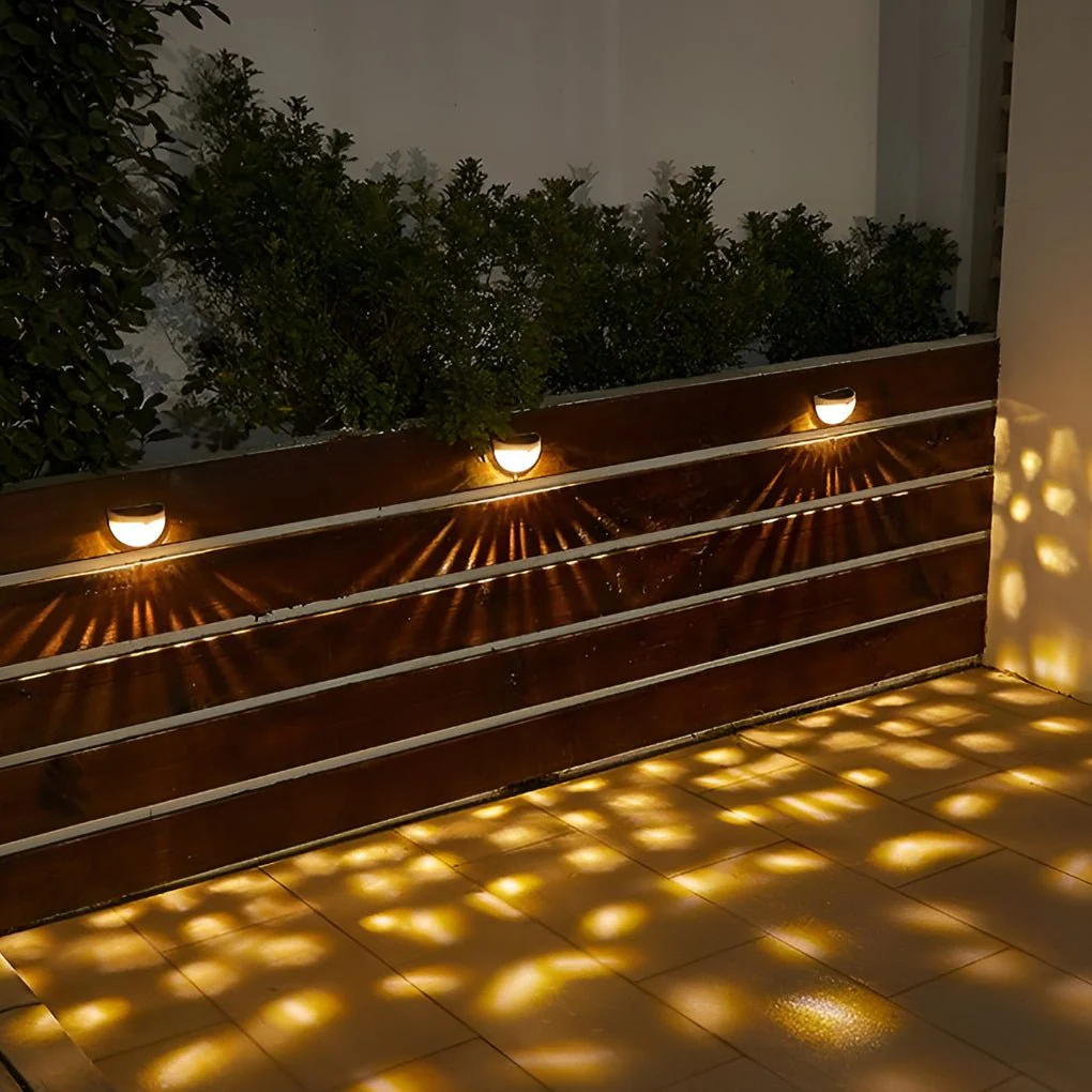 Kelsey Stair Step LED Outdoor Wall Mounted Lights