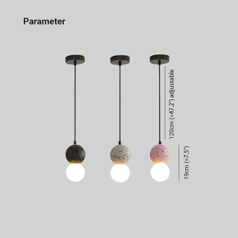 Kessie Pendant Light Travertine - Image 3