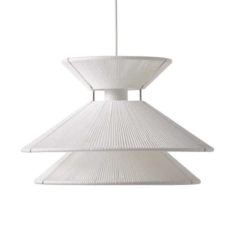 Kiku Wabi-Sabi Cotton Thread Pendant Light - Image 8