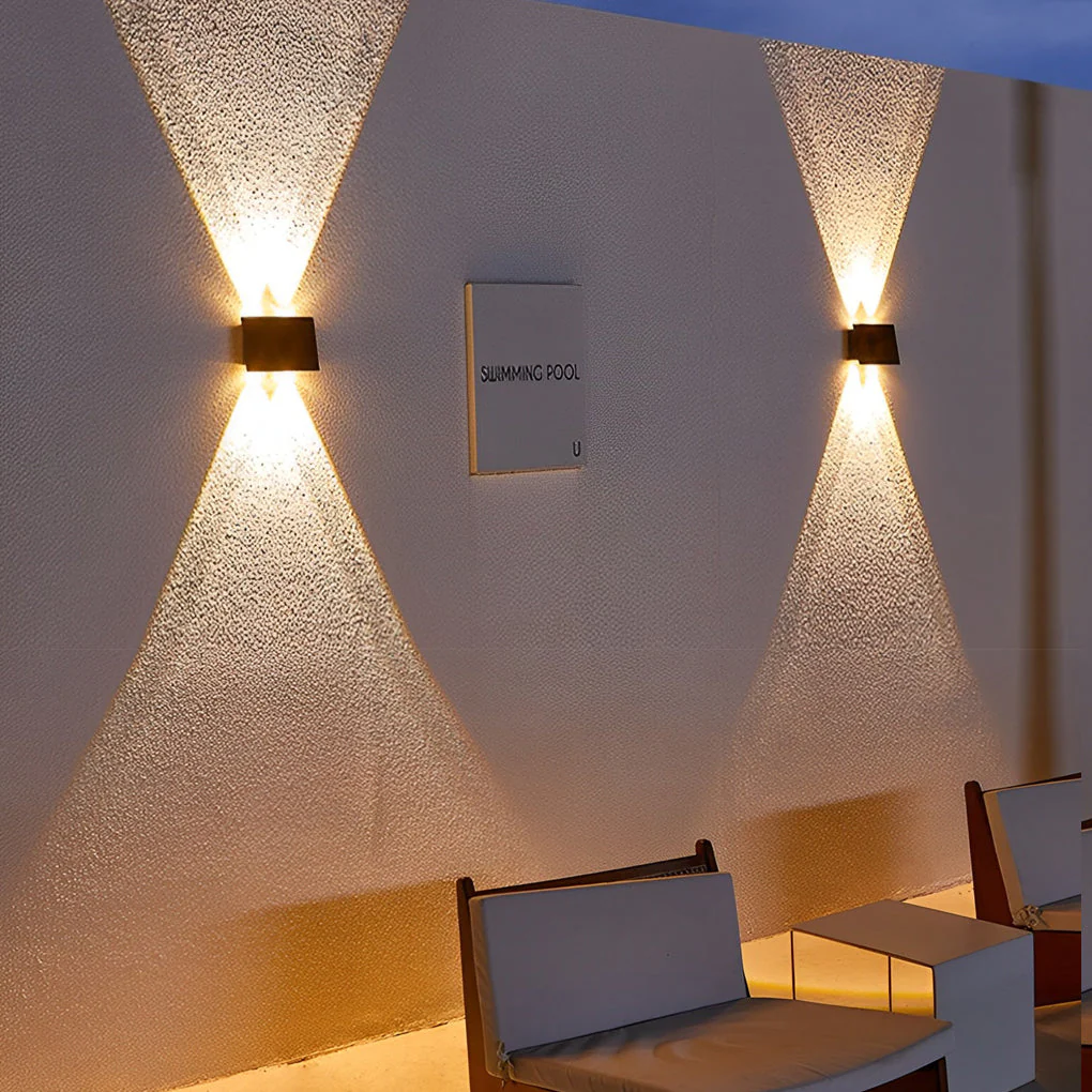 King LED Waterproof Modern Plastic Wall Outdoor Washer Lights - Image 2