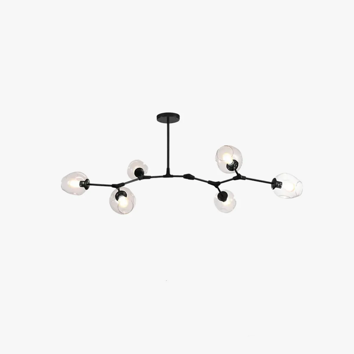 Kirae Nordic Modern Glass Pendant Light Clear Bubble