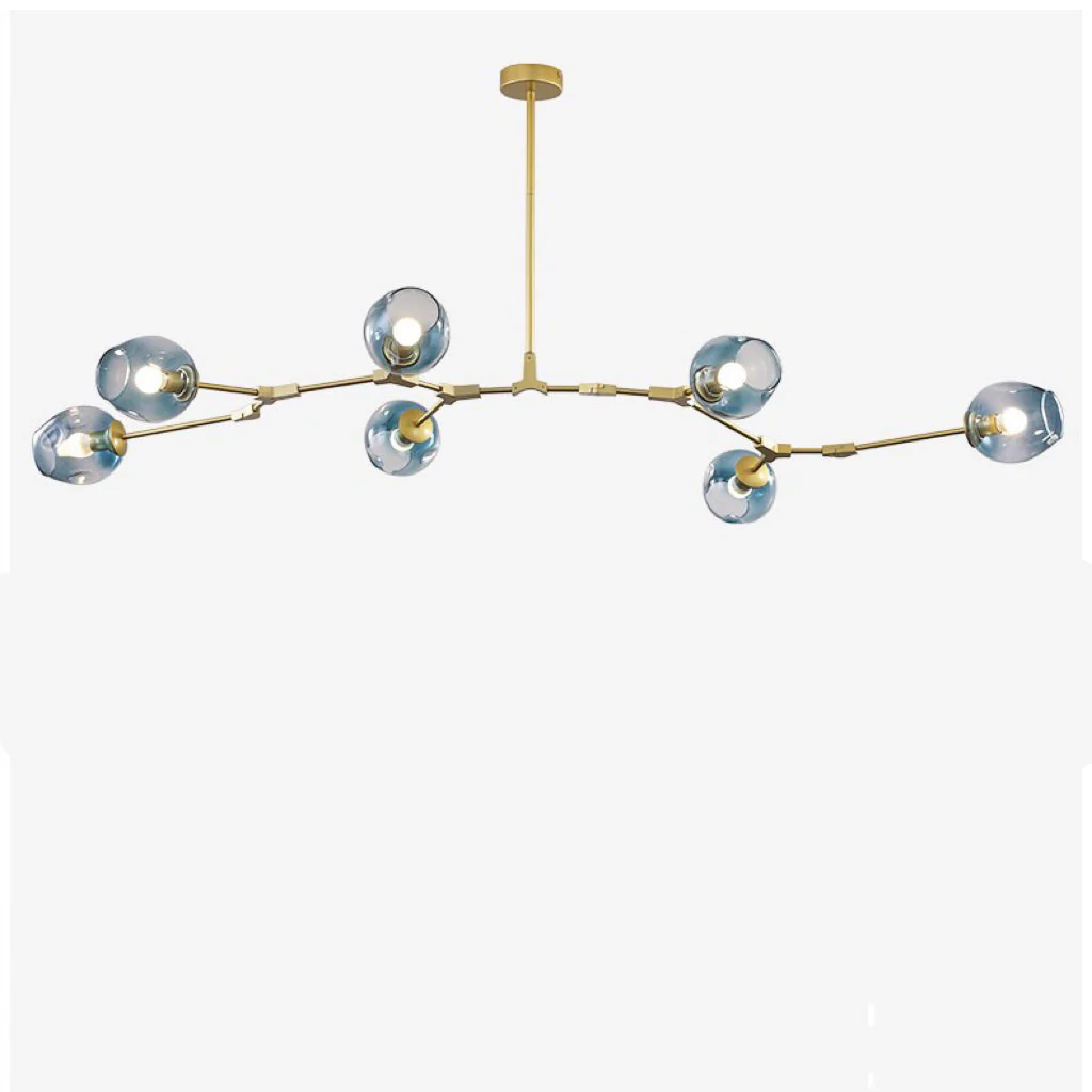 Kirae Nordic Modern Glass Pendant Light Clear Bubble - Image 10