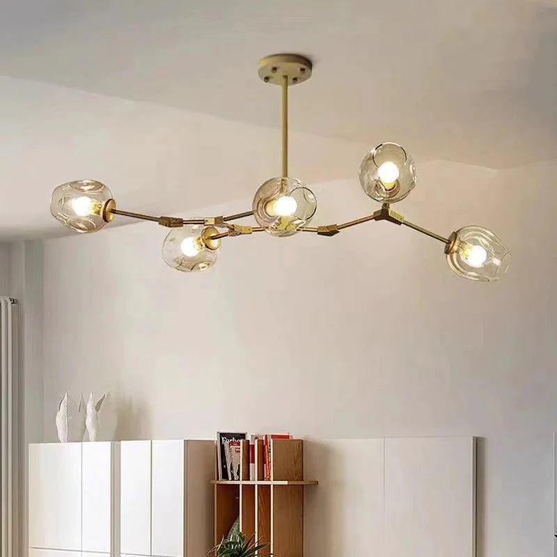 Kirae Nordic Modern Glass Pendant Light Clear Bubble - Image 11