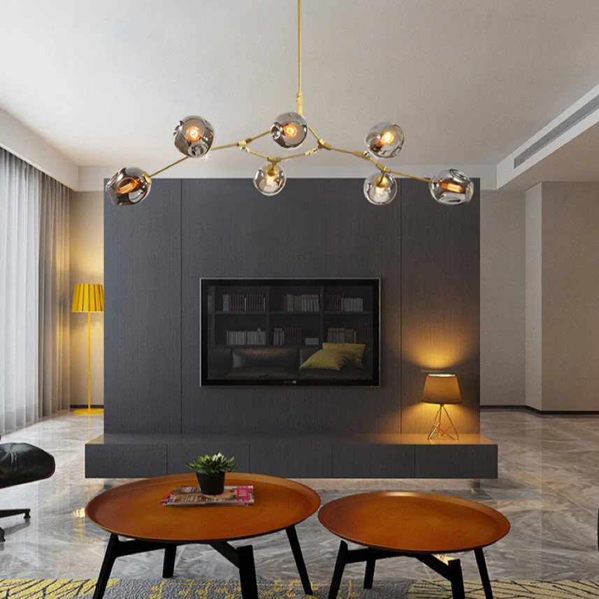Kirae Nordic Modern Glass Pendant Light Clear Bubble - Image 13