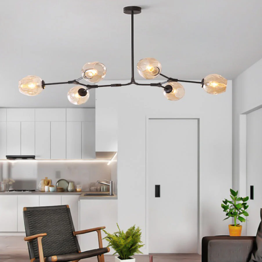 Kirae Nordic Modern Glass Pendant Light Clear Bubble - Image 17
