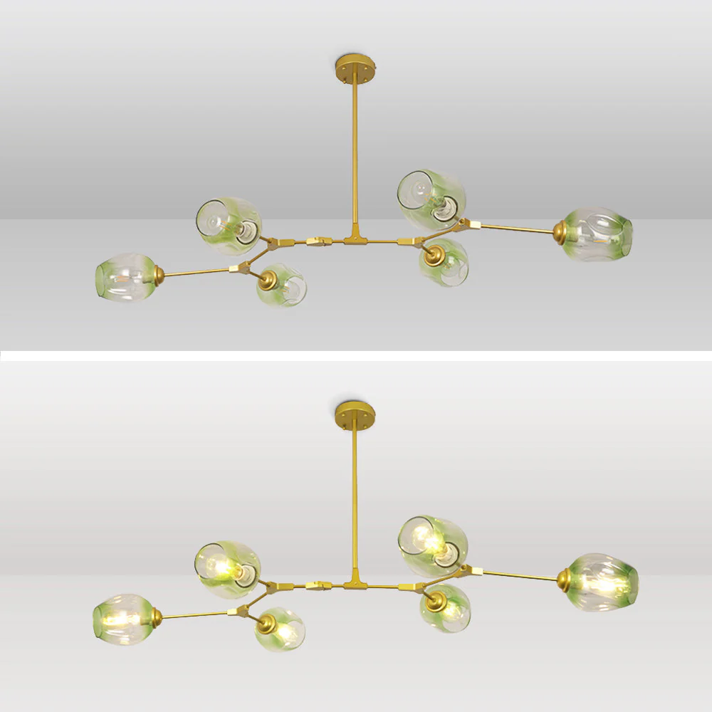 Kirae Nordic Modern Glass Pendant Light Clear Bubble - Image 23