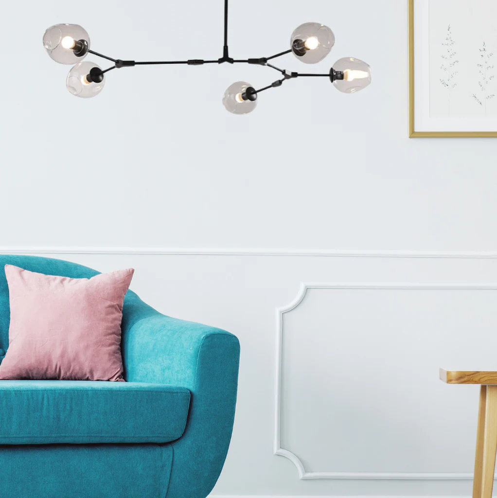 Kirae Nordic Modern Glass Pendant Light Clear Bubble - Image 30