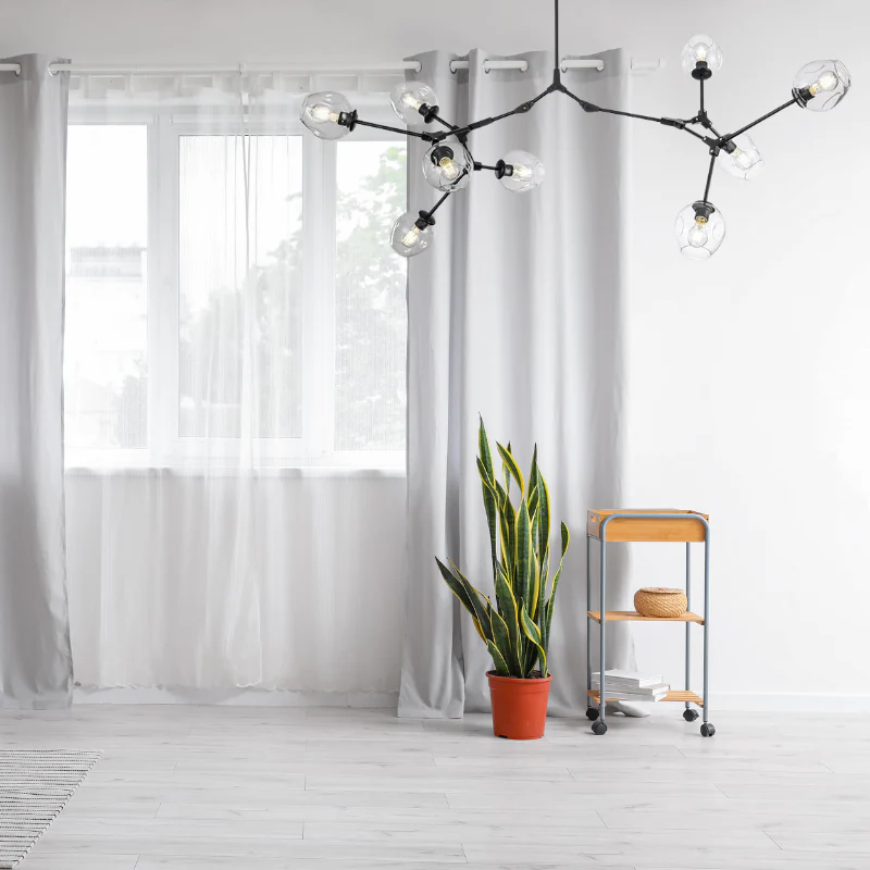 Kirae Nordic Modern Glass Pendant Light Clear Bubble - Image 31