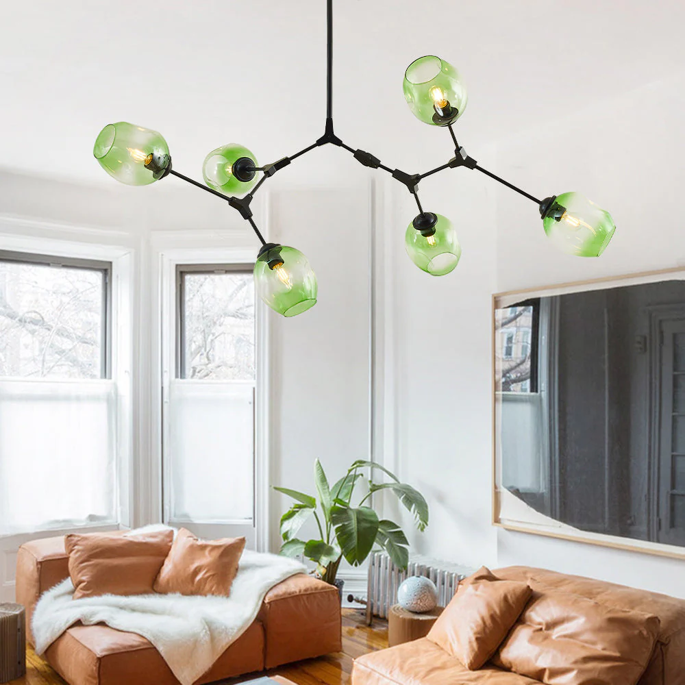 Kirae Nordic Modern Glass Pendant Light Clear Bubble - Image 5