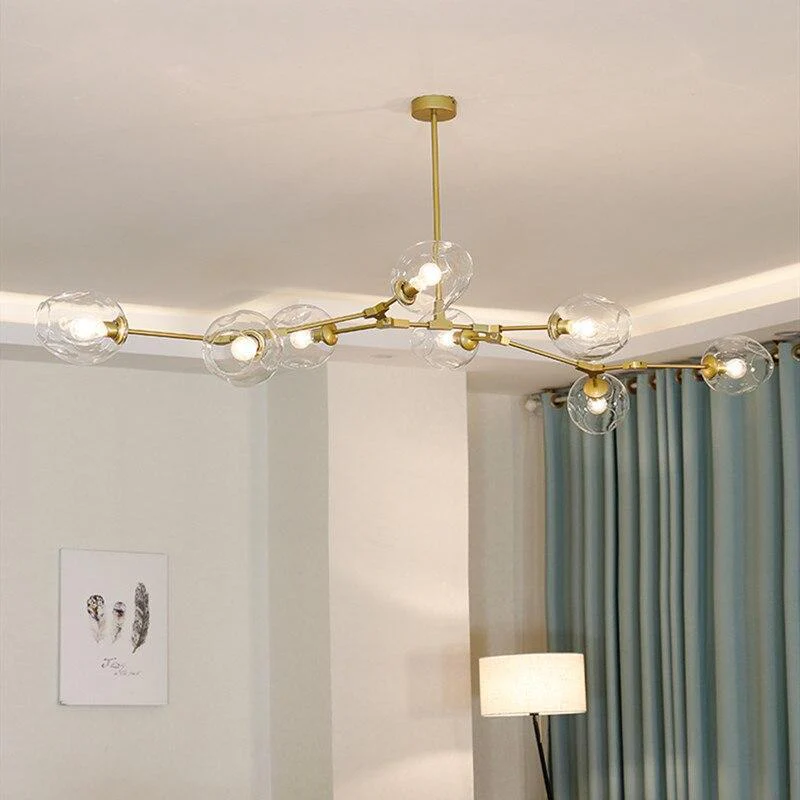 Kirae Nordic Modern Glass Pendant Light Clear Bubble - Image 7