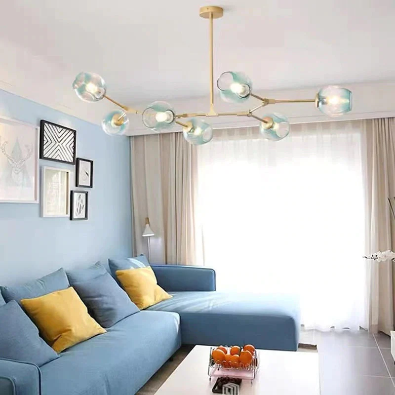Kirae Nordic Modern Glass Pendant Light Clear Bubble - Image 8