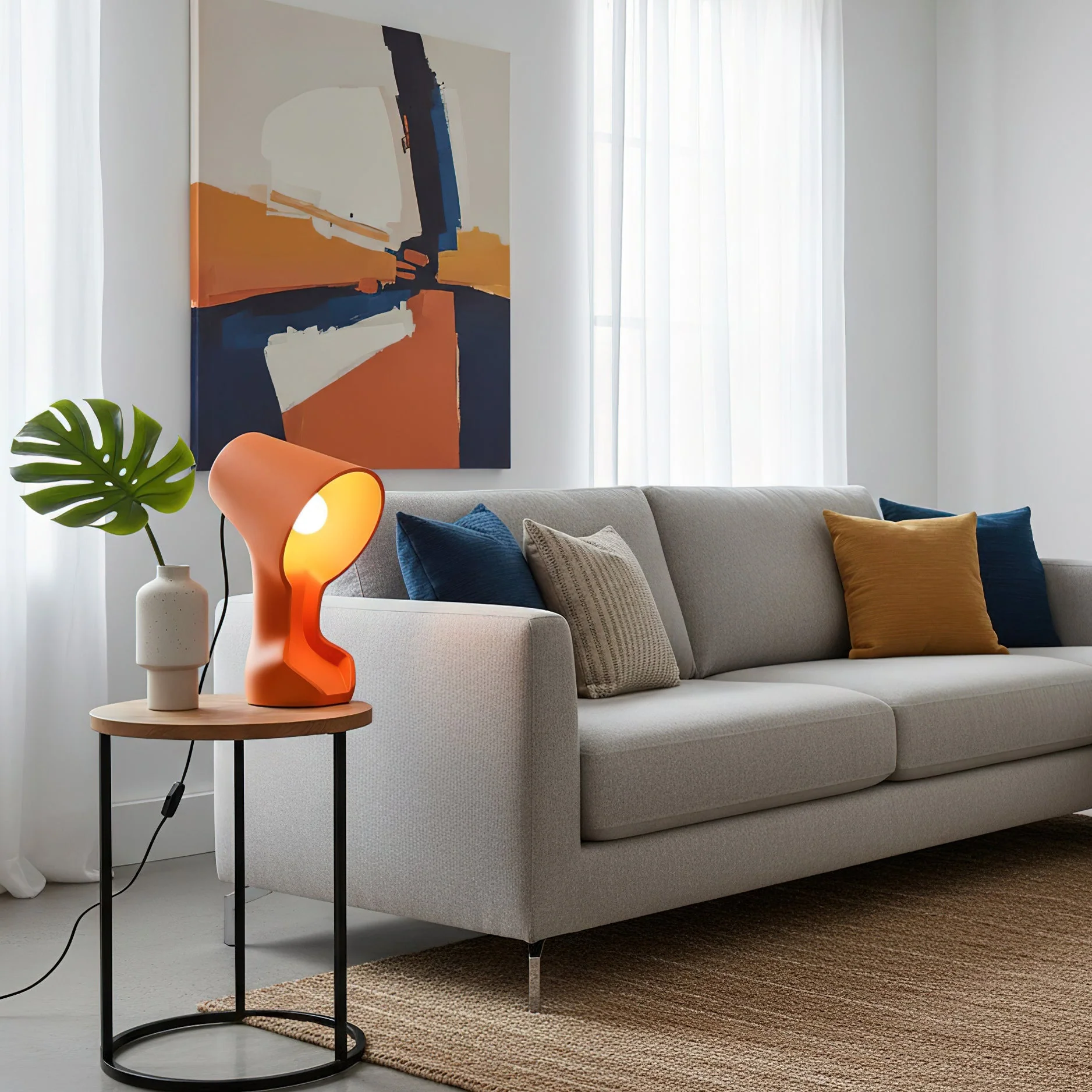 Kriller Modern Resin Table Lamp - Image 10