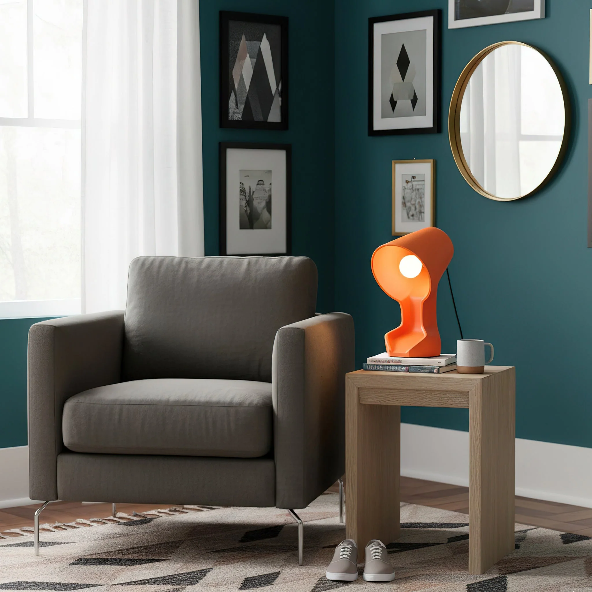 Kriller Modern Resin Table Lamp - Image 11