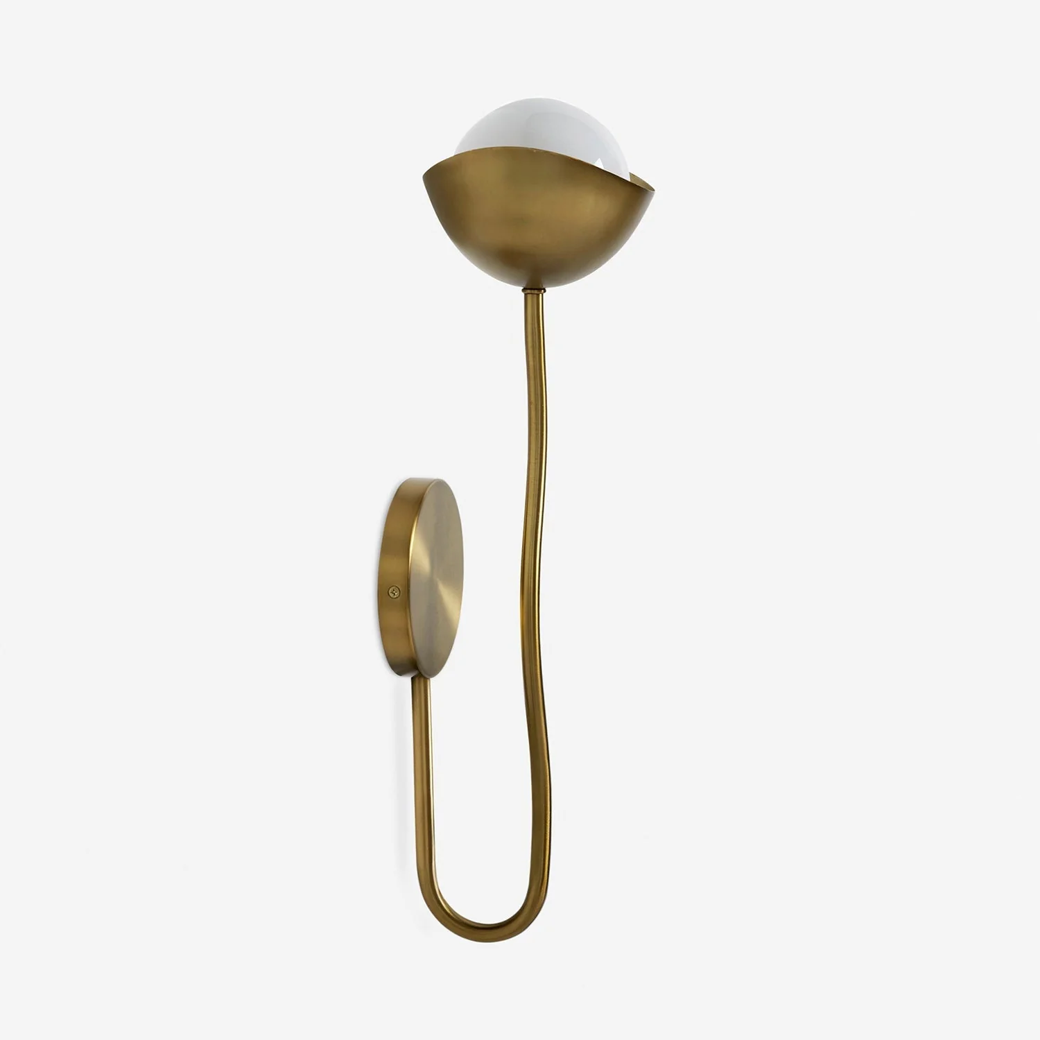 Kukka Vintage Brass Wall Light - Image 10