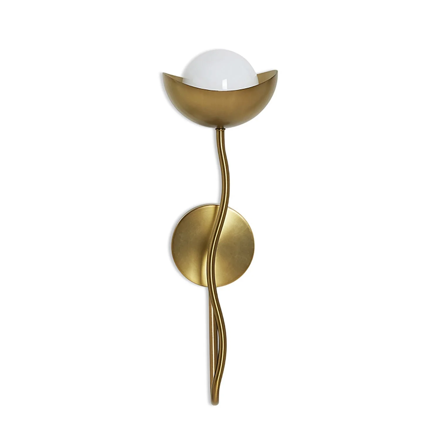 Kukka Vintage Brass Wall Light - Image 12