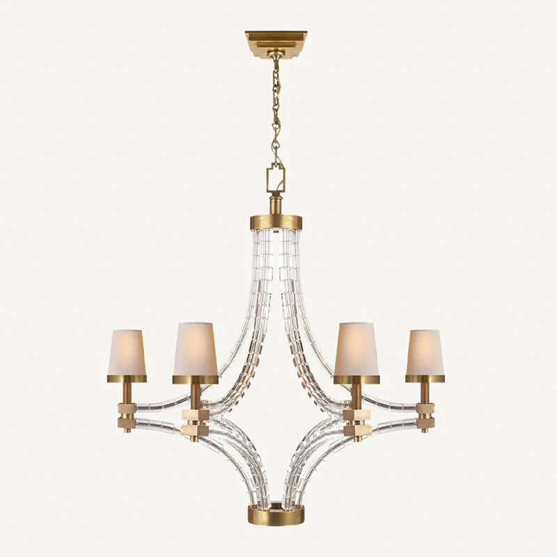 Lalume Contemporary Crystal Chandelier - Image 38