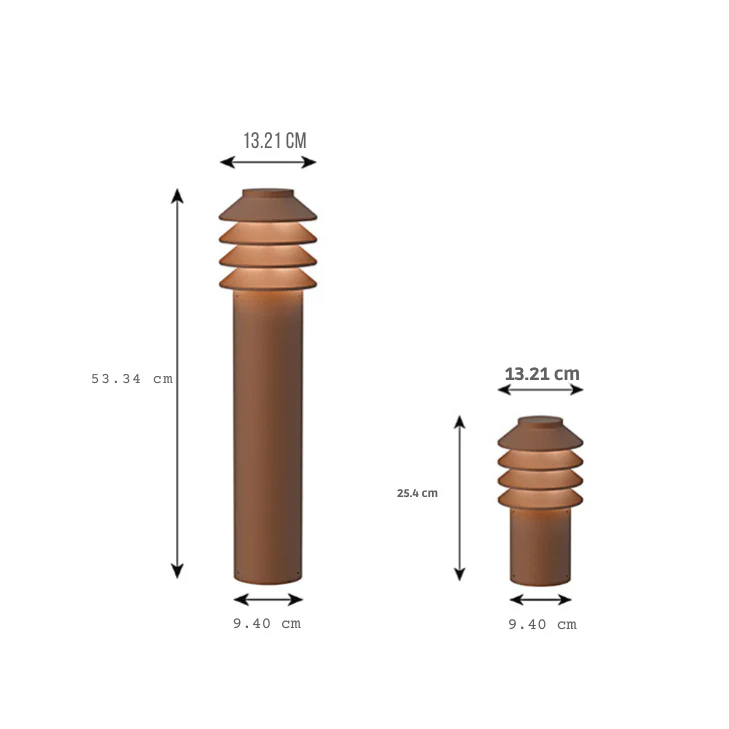 Lam Modern LED Cylinder Versatile Outdoor Pathway Light - Image 4