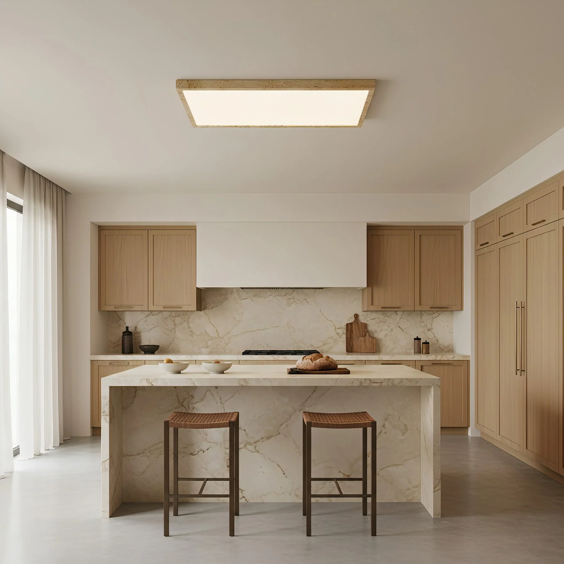 Lampy Wabi-Sabi Travertine Ceiling Light - Image 2