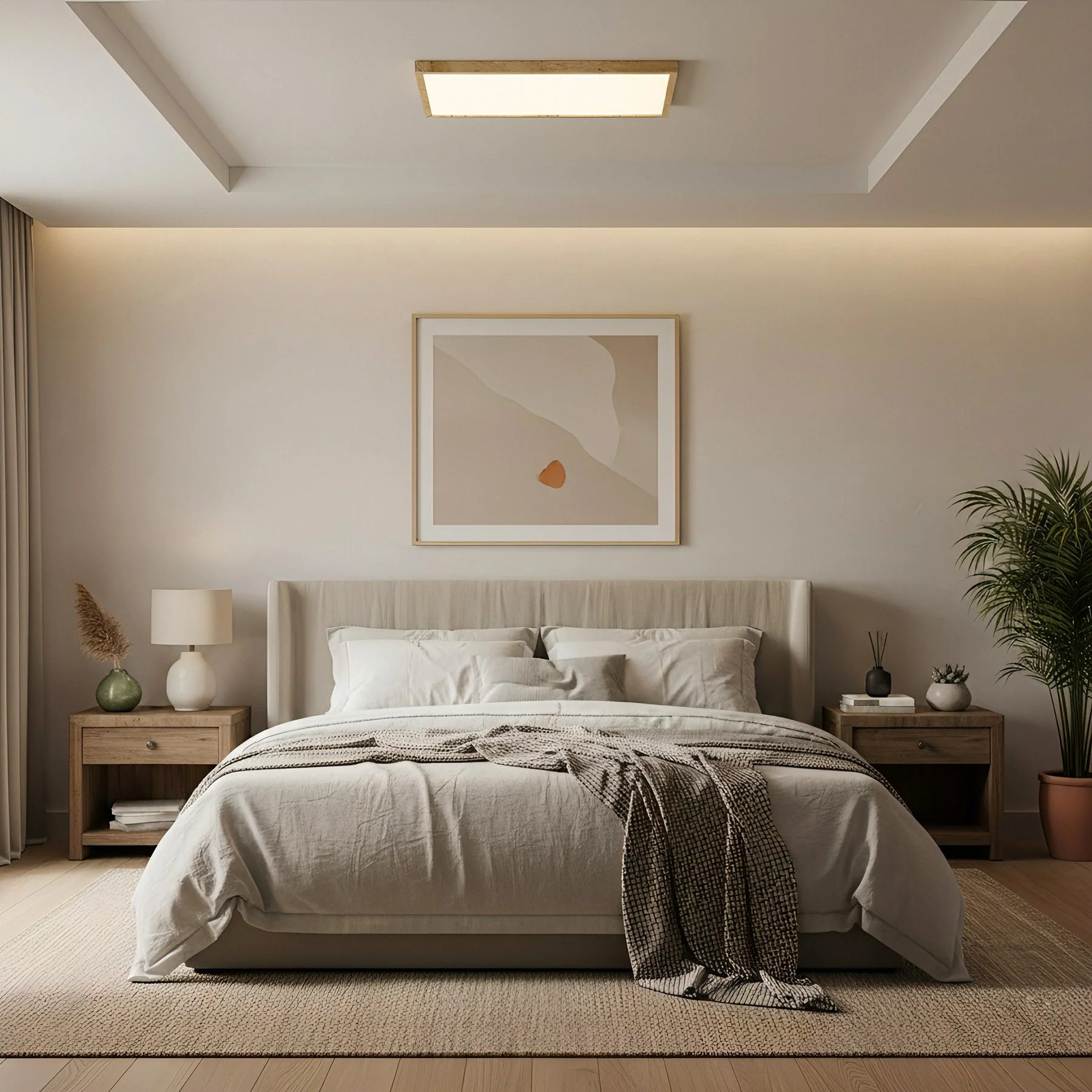 Lampy Wabi-Sabi Travertine Ceiling Light - Image 5