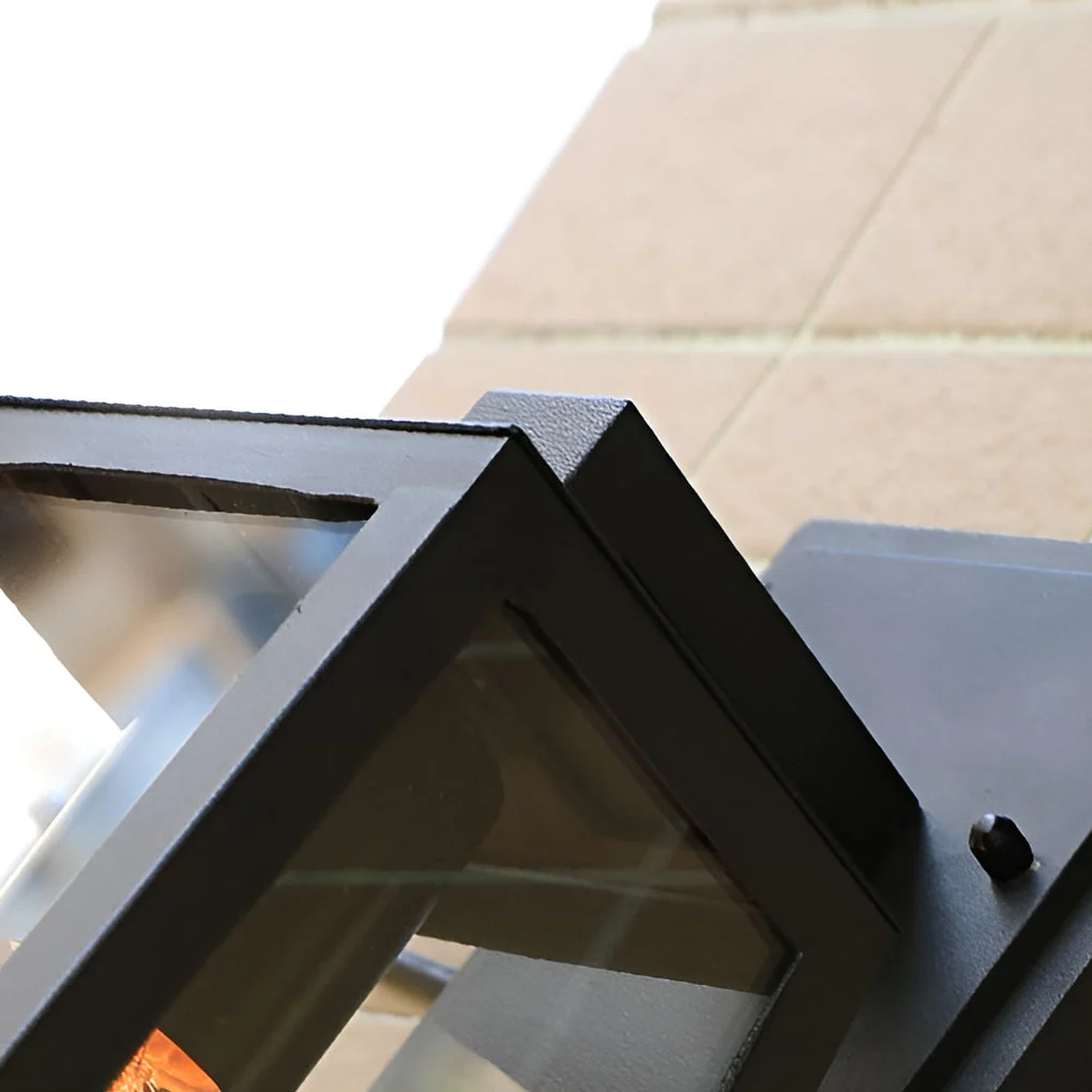Larissa Trapezoidal LED Vintage Outdoor Wall Light - Image 7