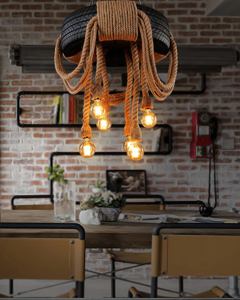 Larry Industrial Chandelier - Image 6