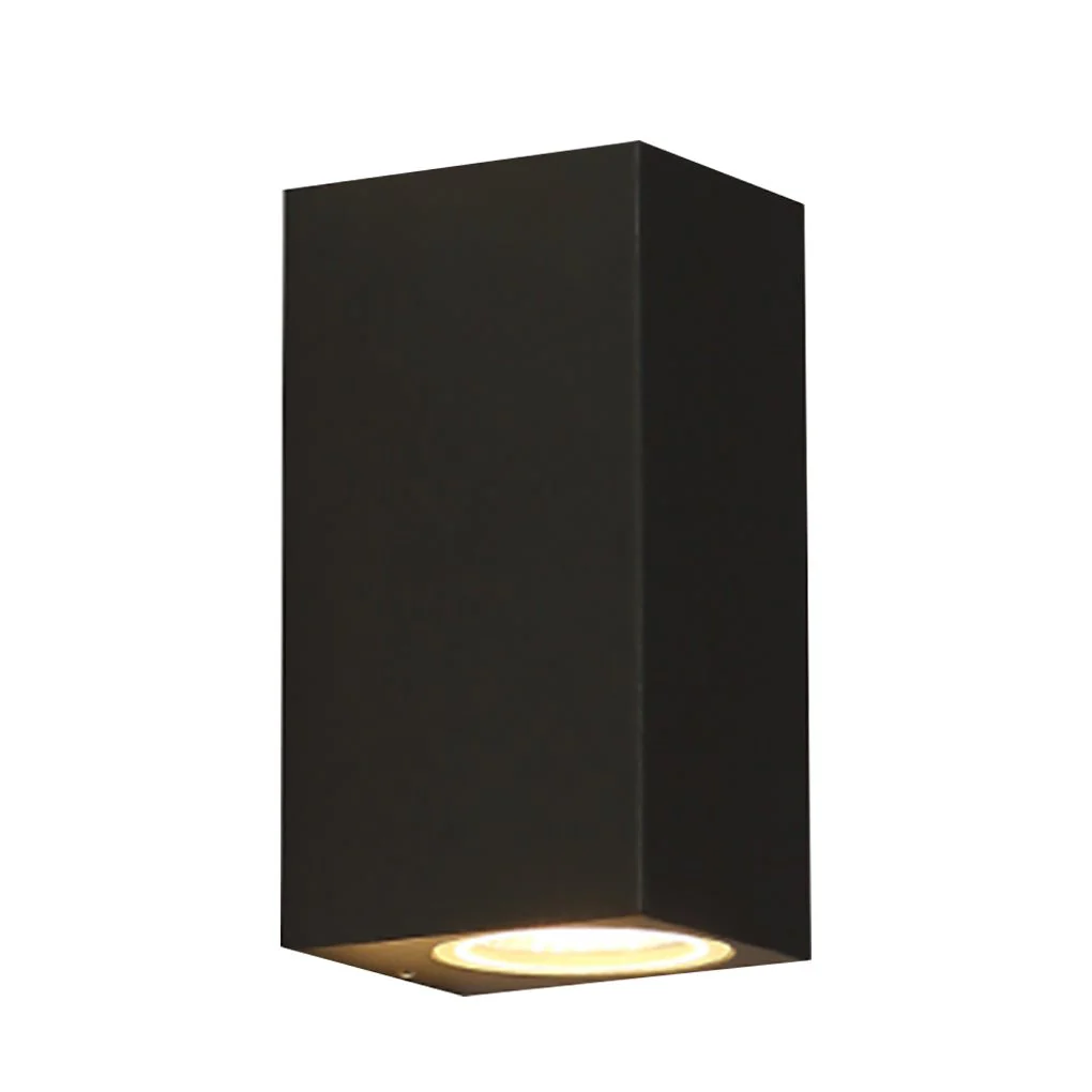 Leah Modern Square Design Outdoor Wall Light - Image 2