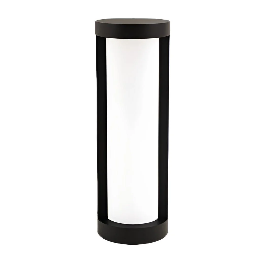 Leann Cylindrical LED Bollard Outdoor Pathway Light - Image 8