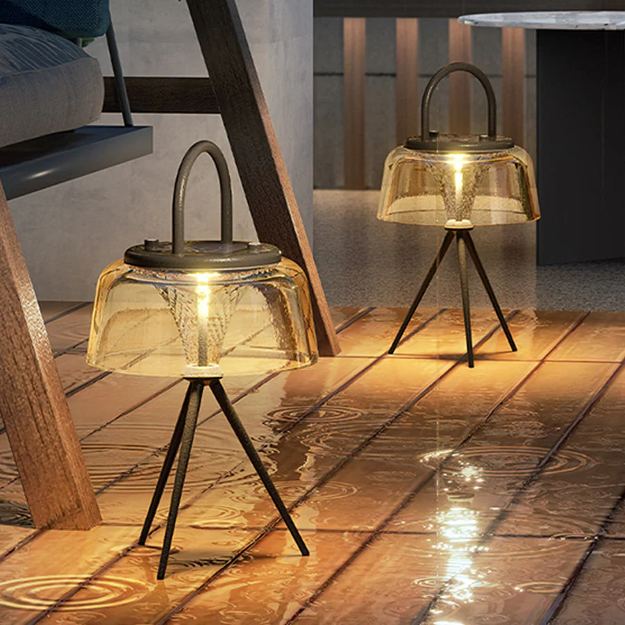 LED Clear Pendant Lights Solar-Powered - Image 3