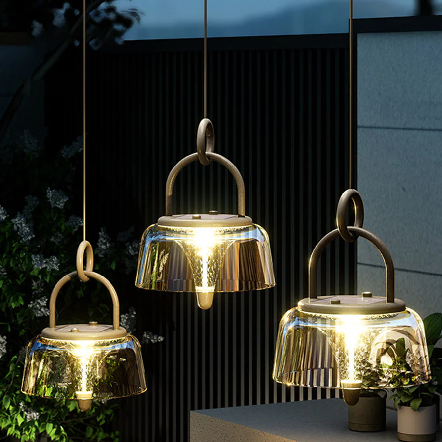 LED Clear Pendant Lights Solar-Powered - Image 5