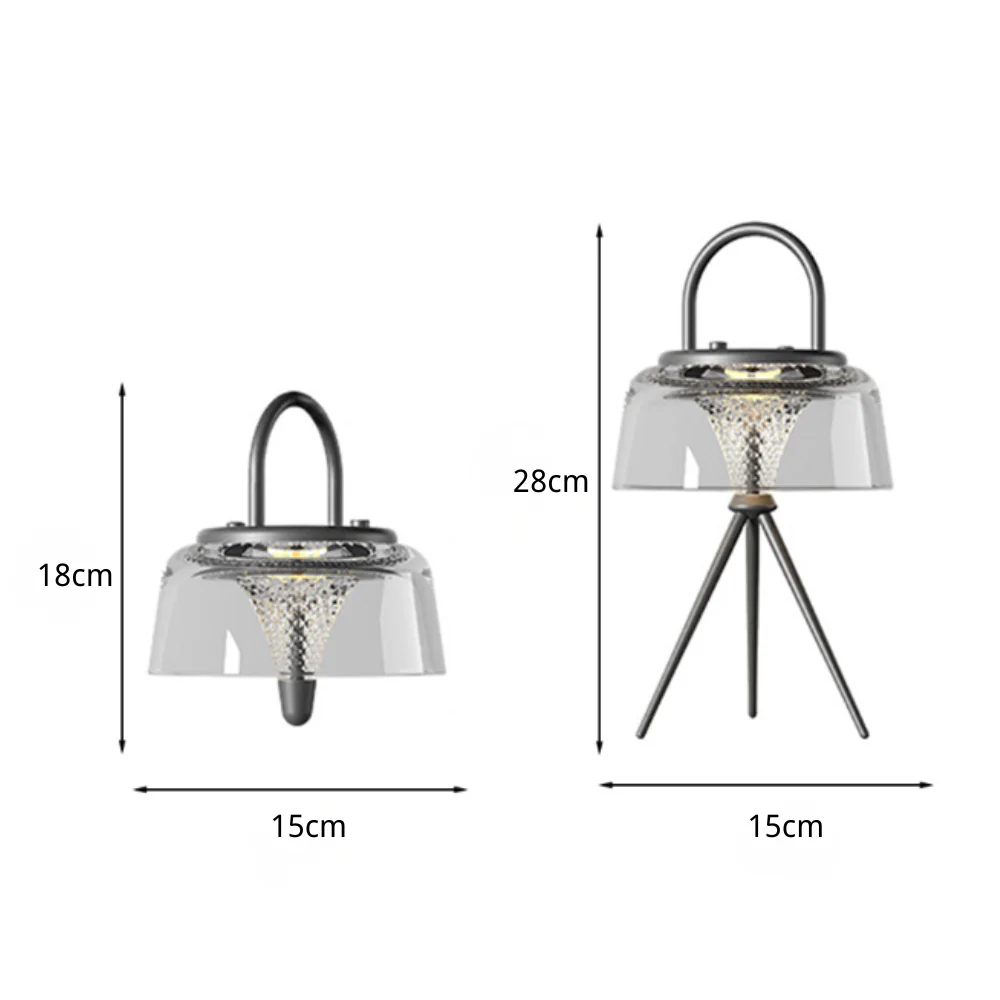LED Clear Pendant Lights Solar-Powered - Image 7