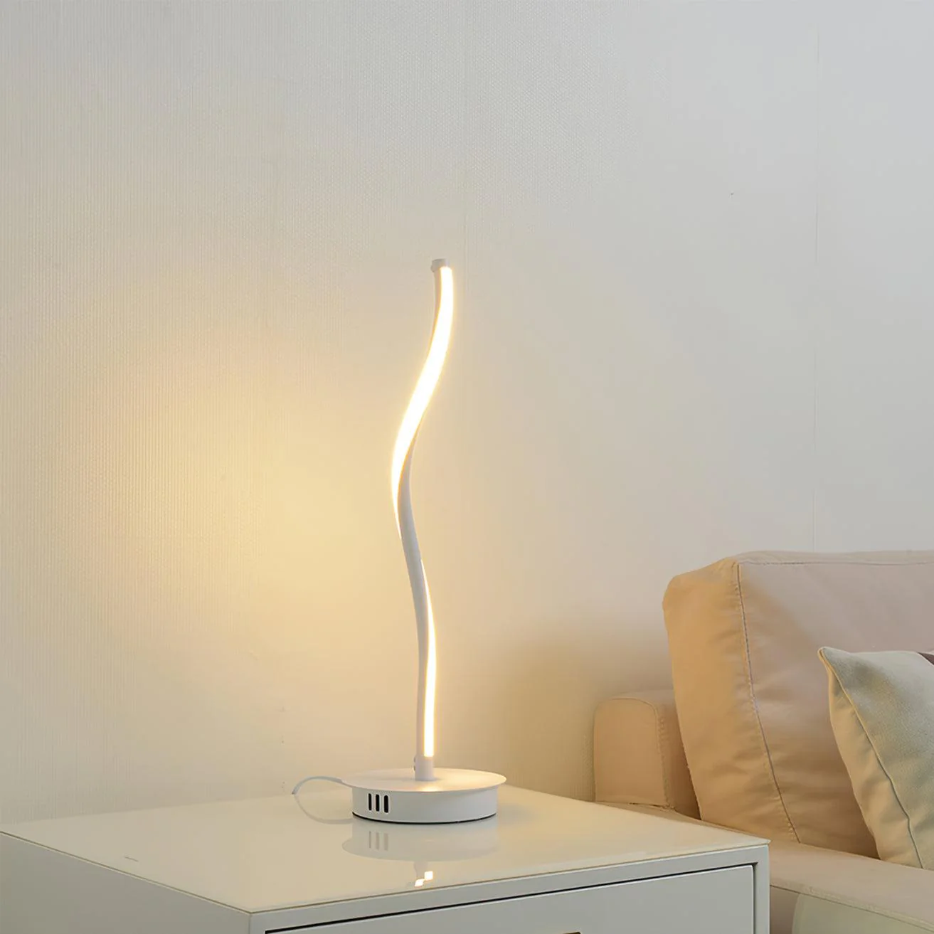 LED Contemporary Table Lamp - Image 4