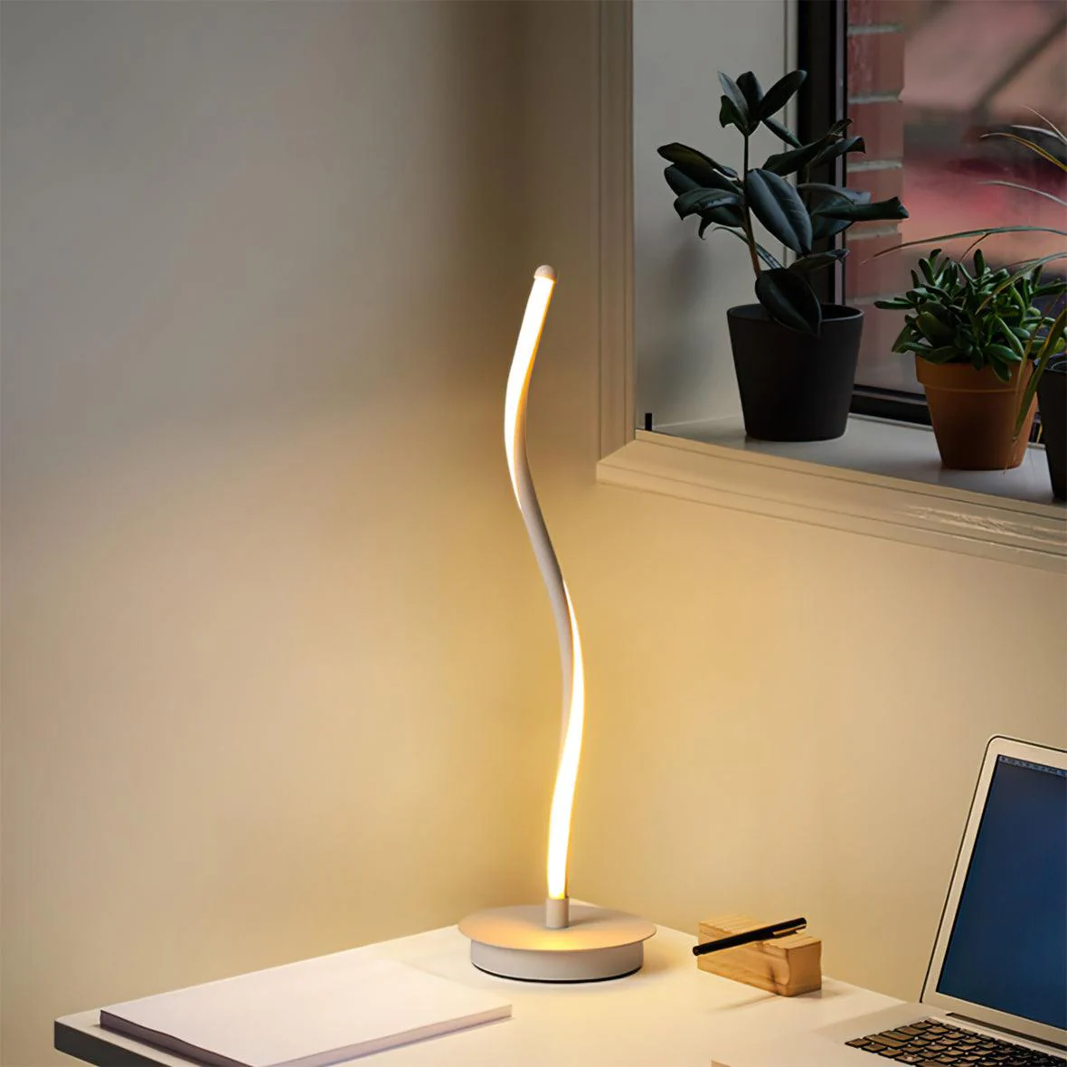 LED Contemporary Table Lamp - Image 5