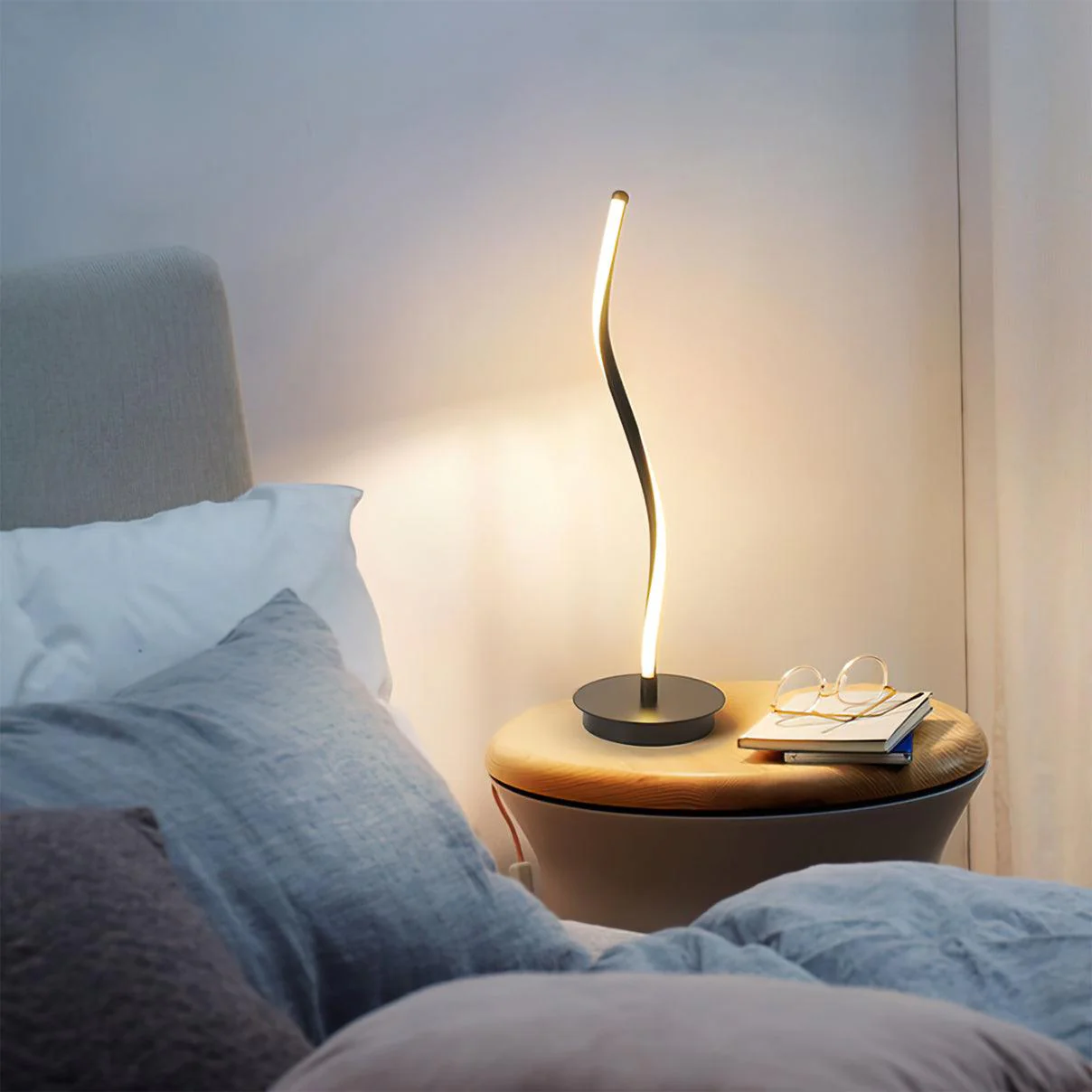 LED Contemporary Table Lamp - Image 7