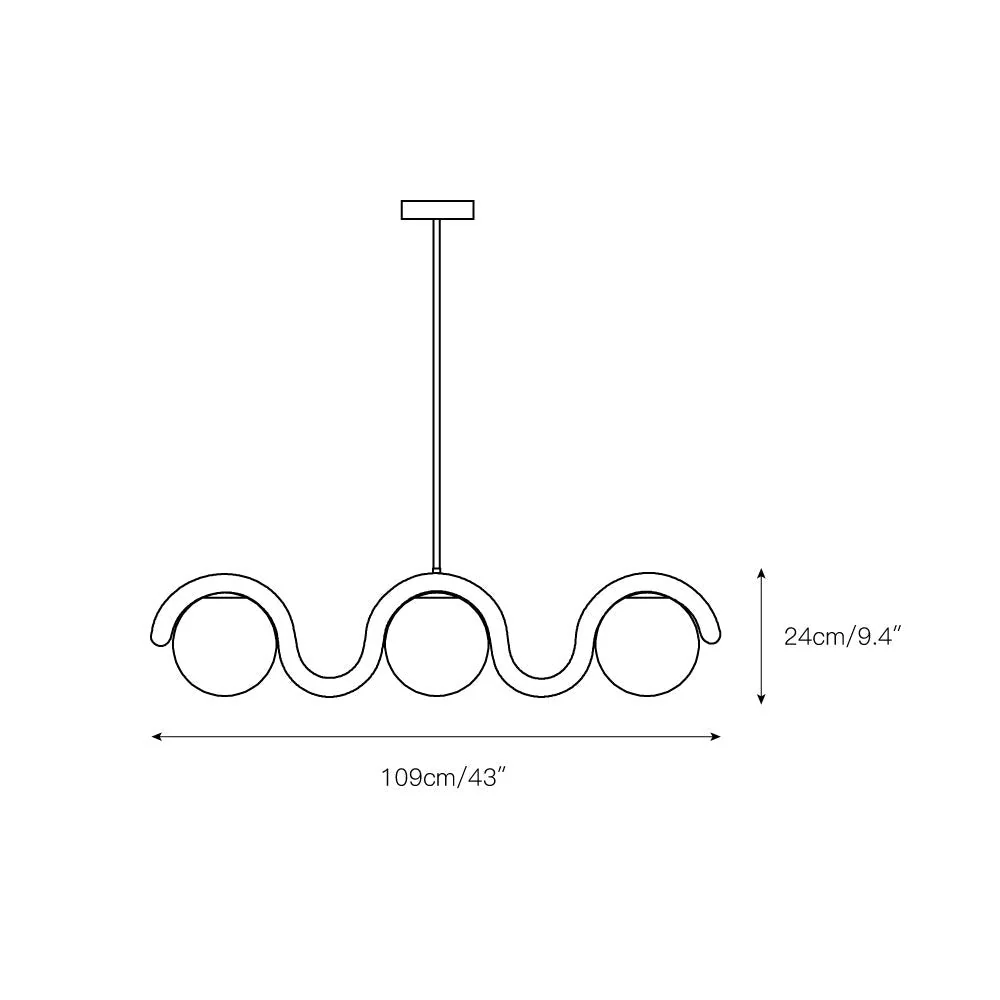 Lenox Linear Chandelier - Image 5