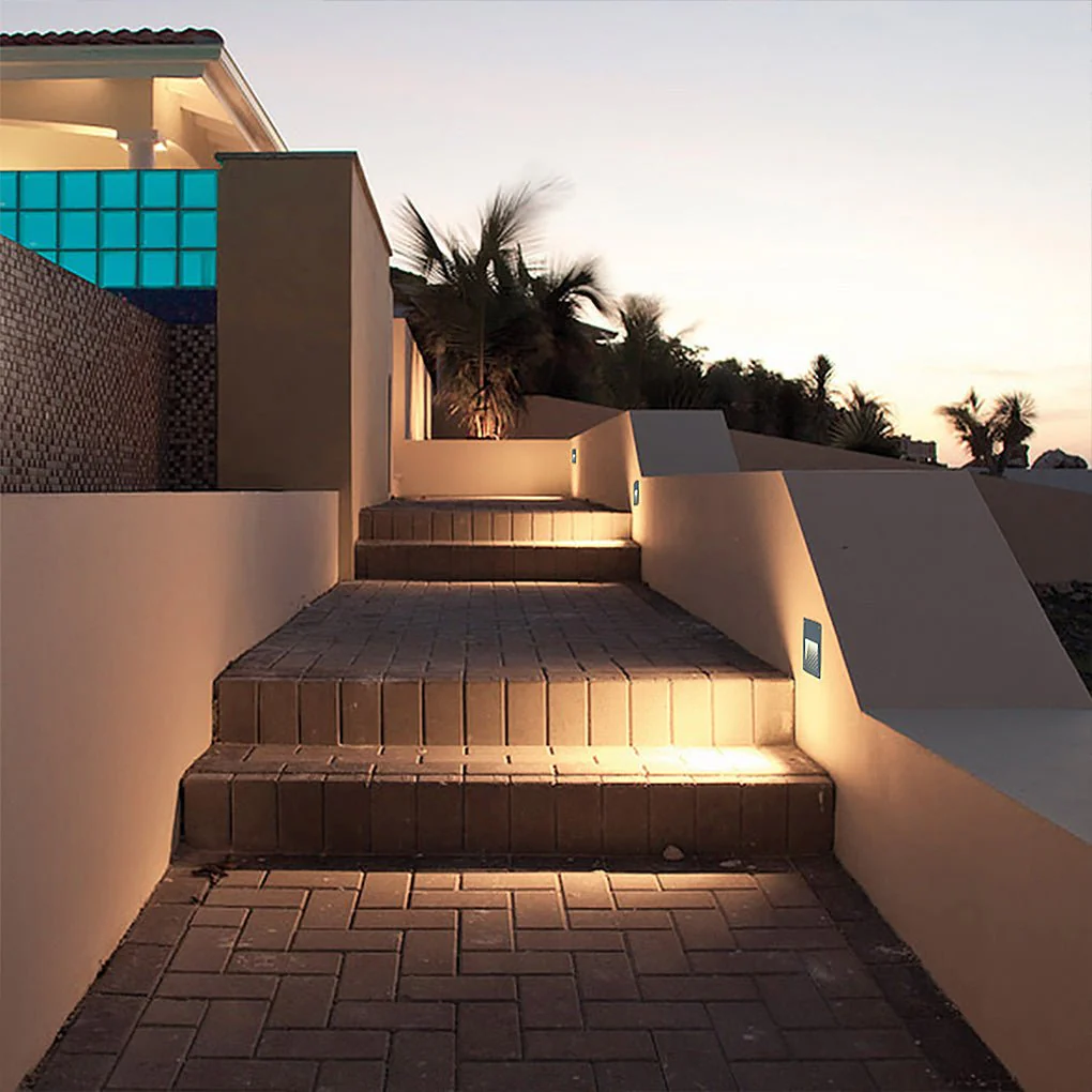 Letic Minimalist Embedded Glass Outdoor Wall Lights - Image 6