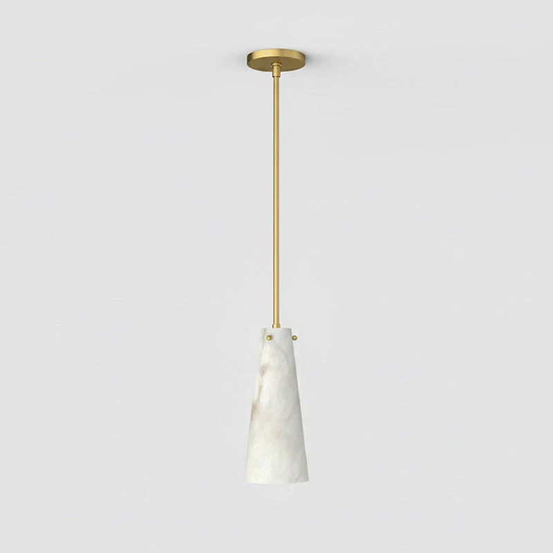 Licau Contemporary Alabaster Pendant Light - Image 17