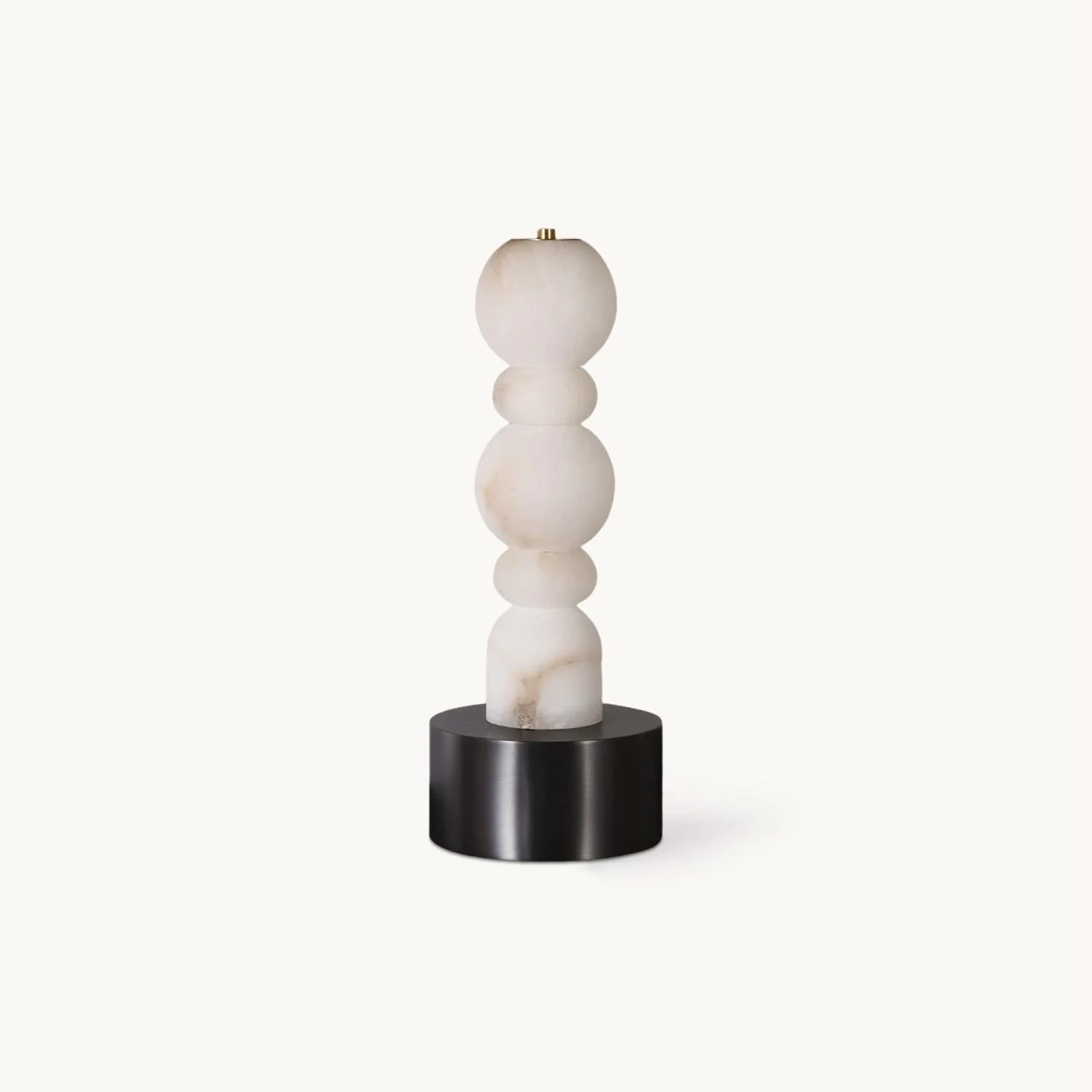 Lila Minimalist Alabaster Table Lamp