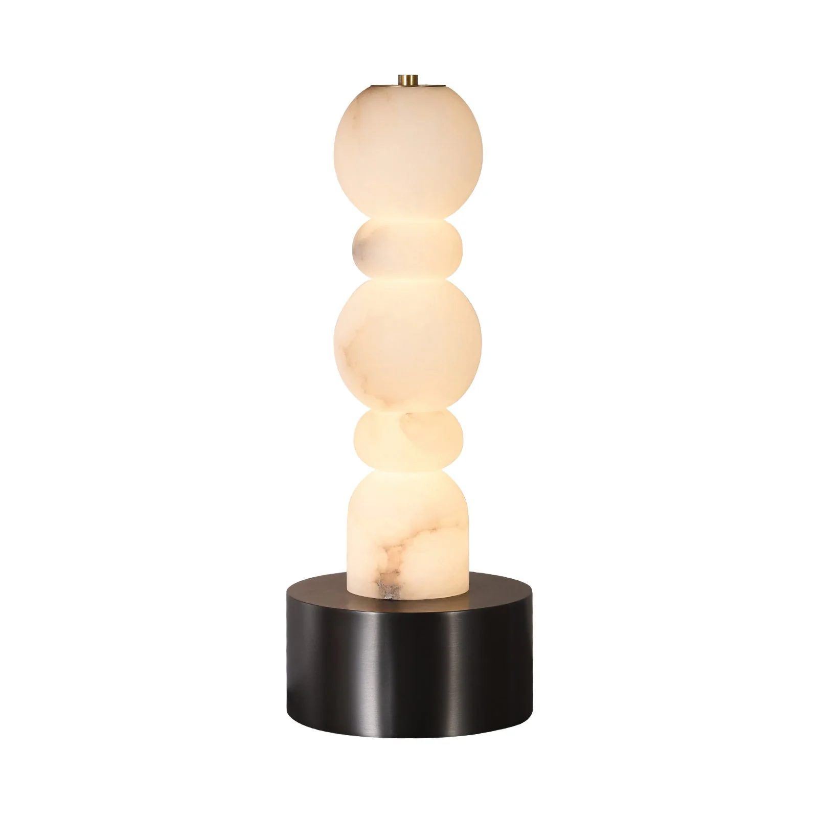 Lila Minimalist Alabaster Table Lamp - Image 10