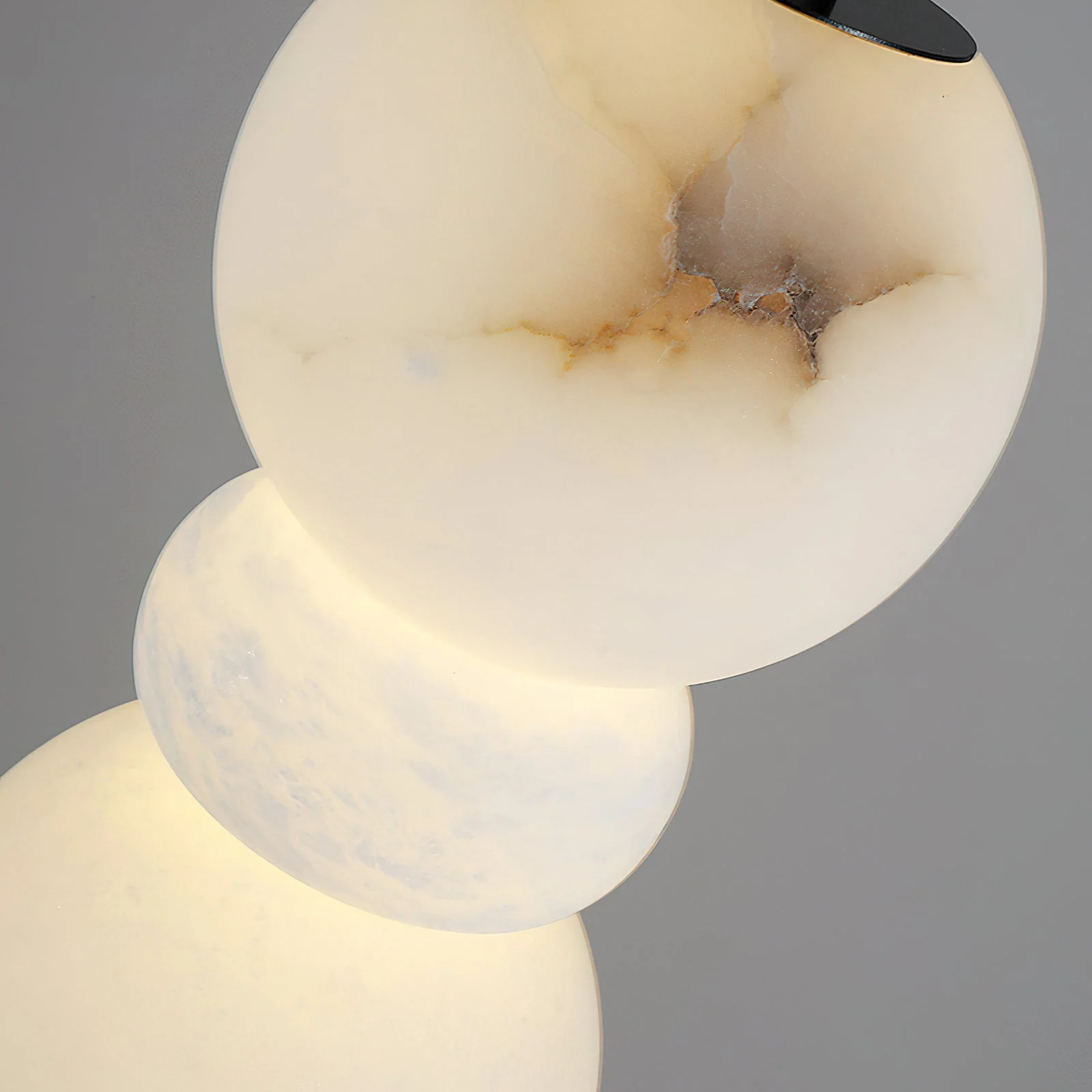 Lila Minimalist Alabaster Table Lamp - Image 8