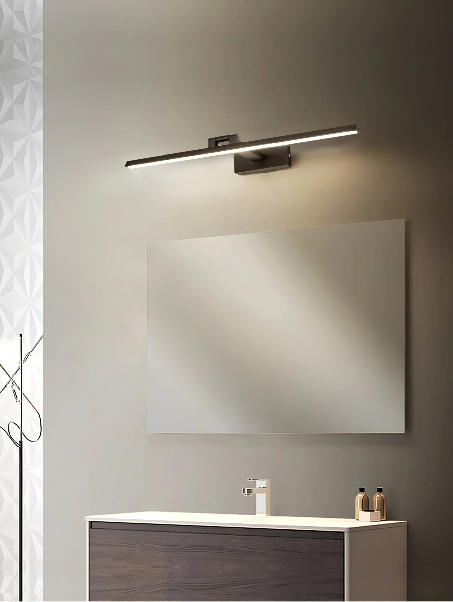 Linear Modern Minimalist Bathroom Wall Lamp - Image 21