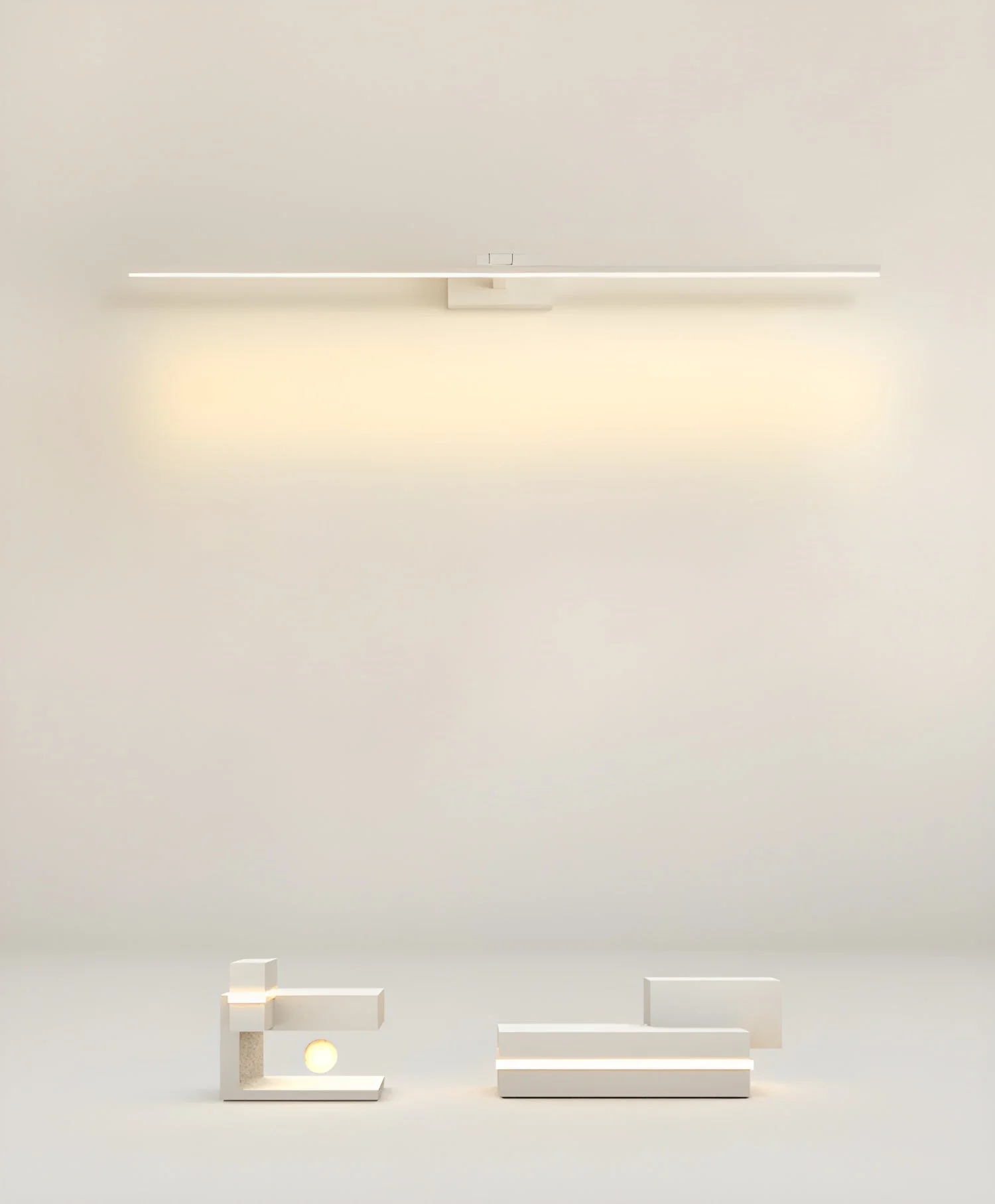 Linear Modern Minimalist Bathroom Wall Lamp - Image 3