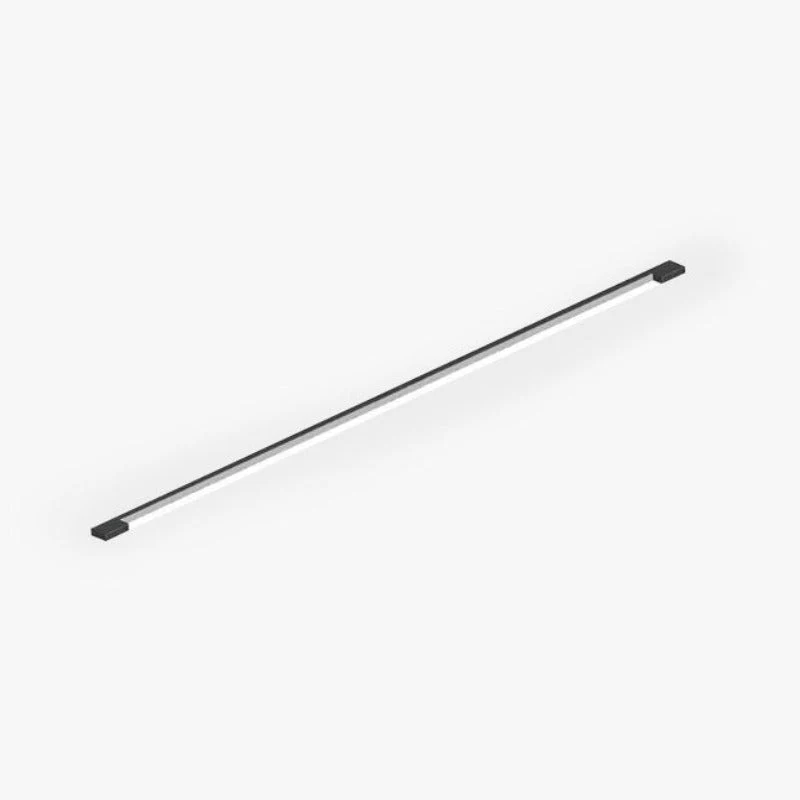 Liora Modern Slim Linear Black LED Wall Lamp