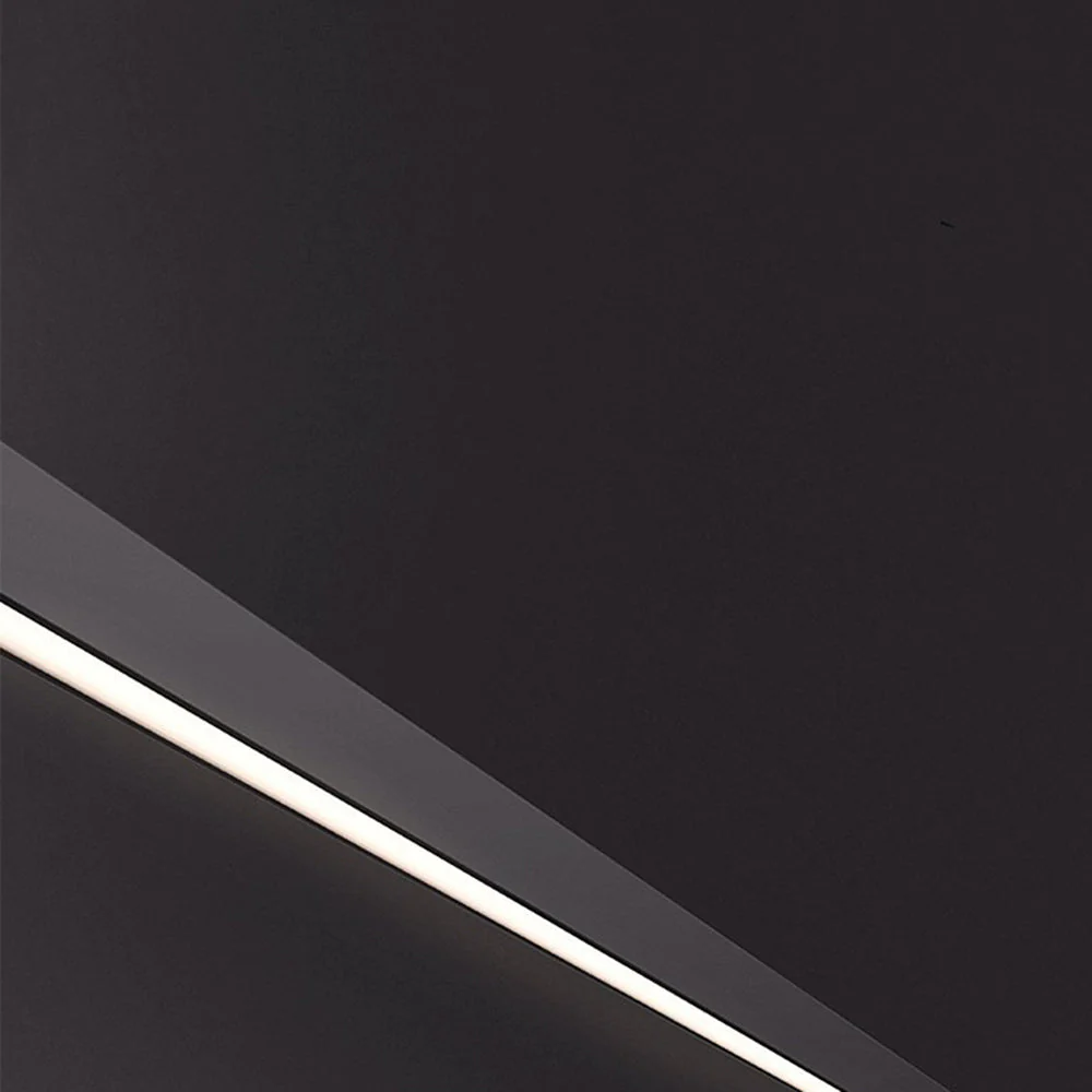Liora Modern Slim Linear Black LED Wall Lamp - Image 5