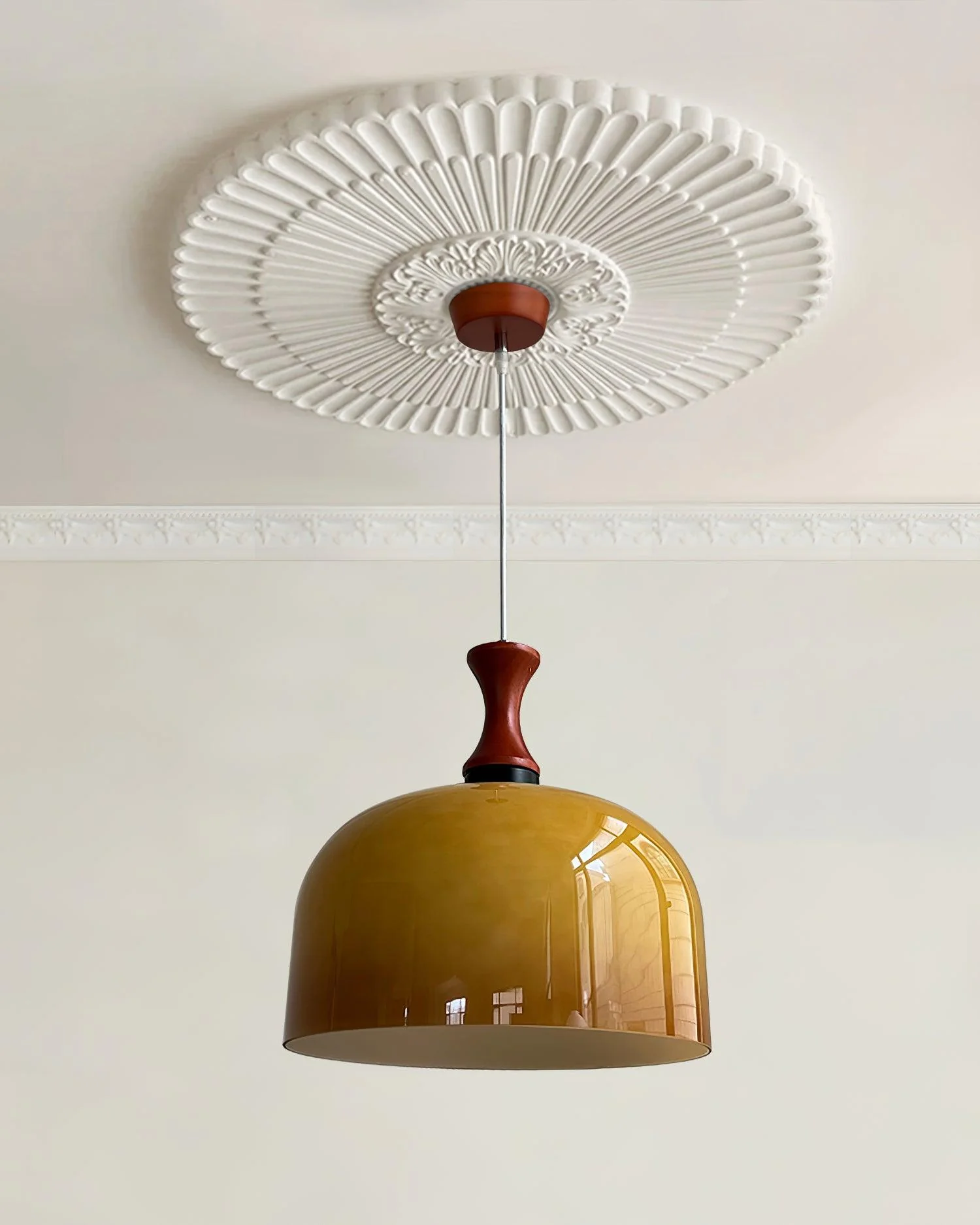 Lioraer Glass Retro Pendant Light - Image 5